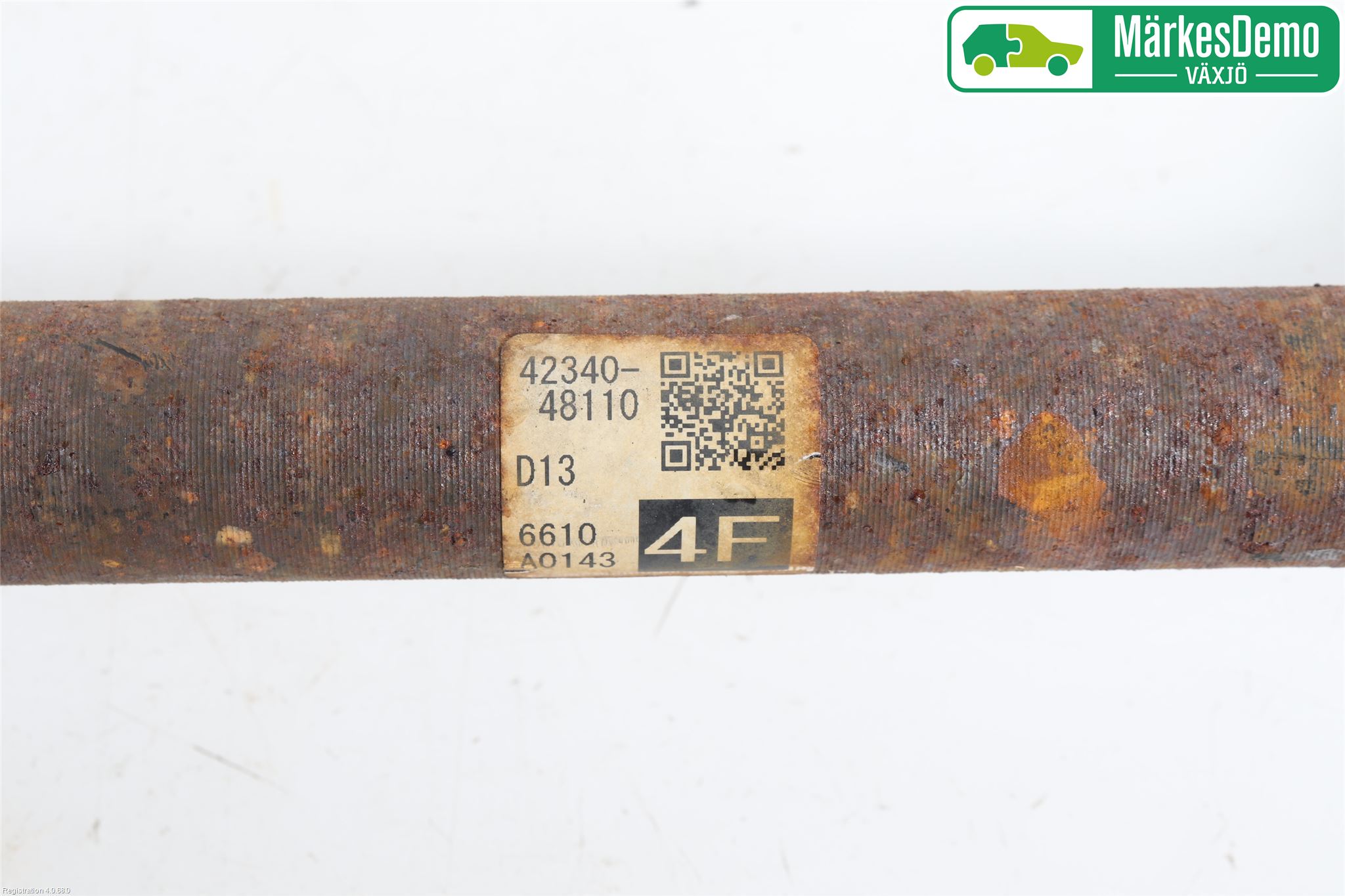 Lexus NX 300h 15-21 Drivaxel Bak Vänster
