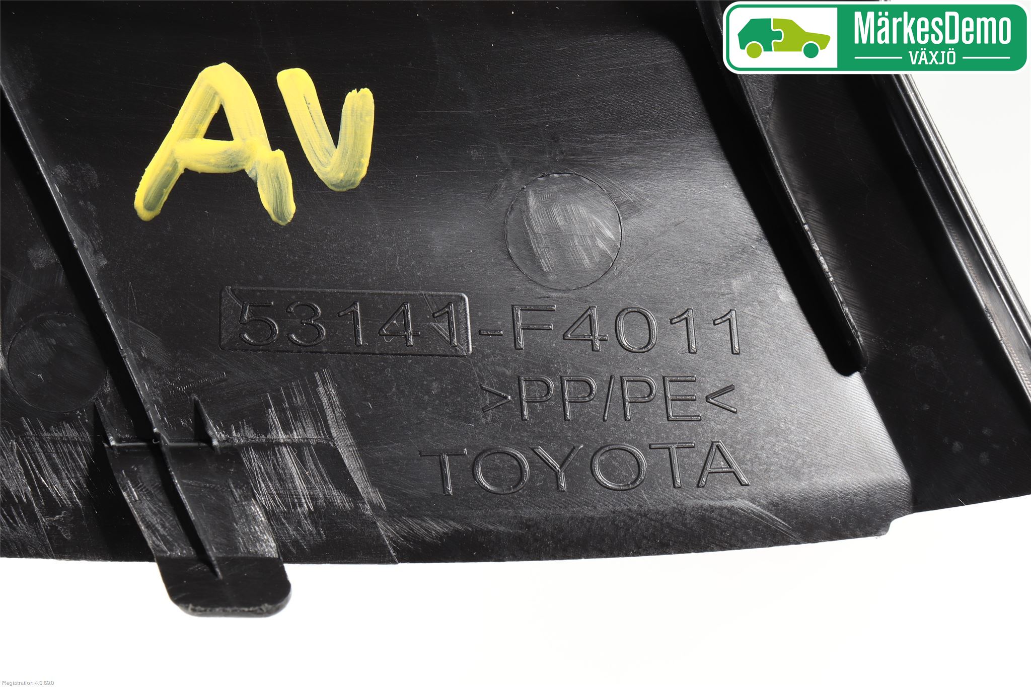 Toyota C-HR 16-23 Frontplåt Övre