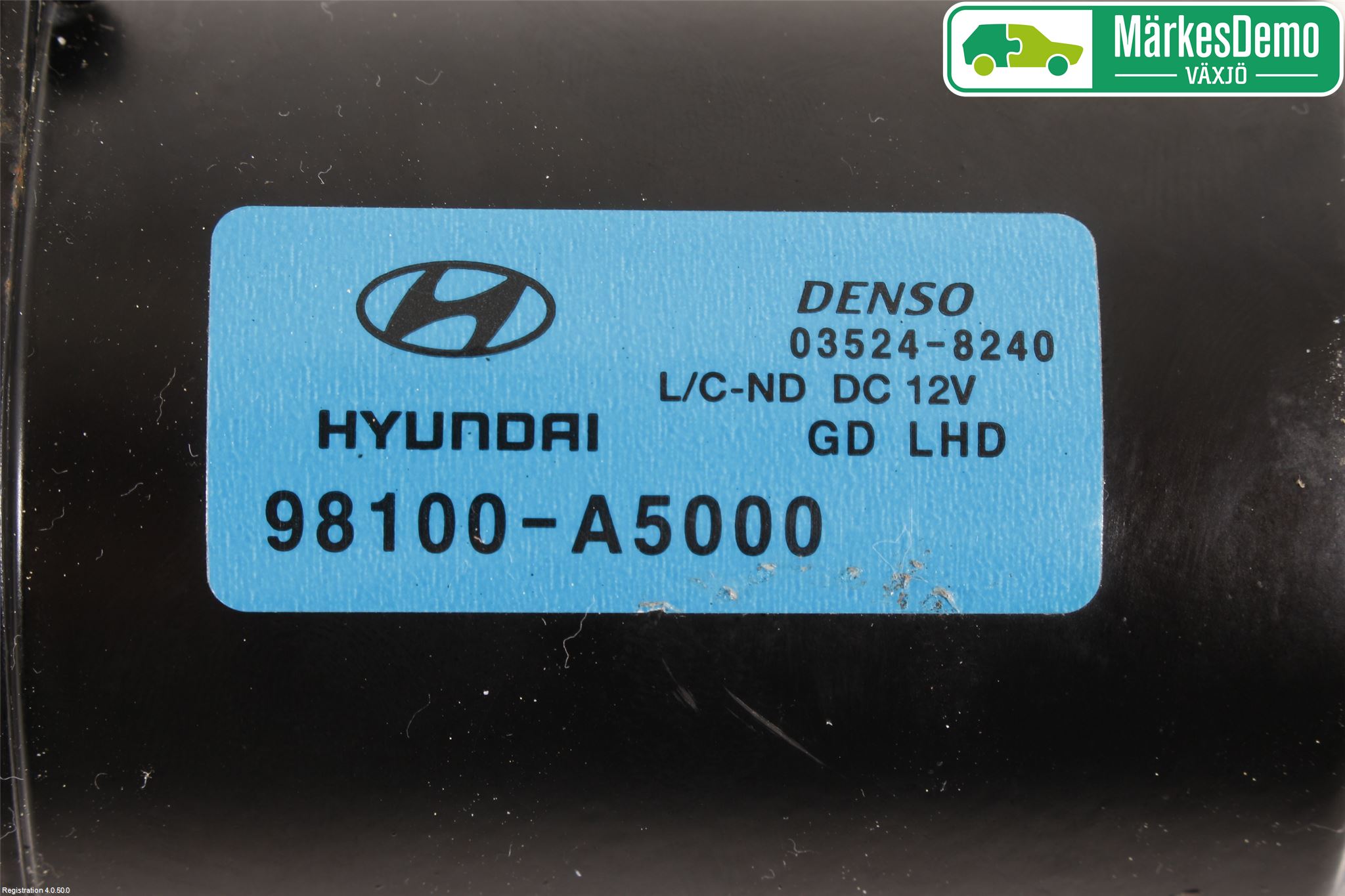 Hyundai i30 GD 13-17 Torkarmotor Vindruta