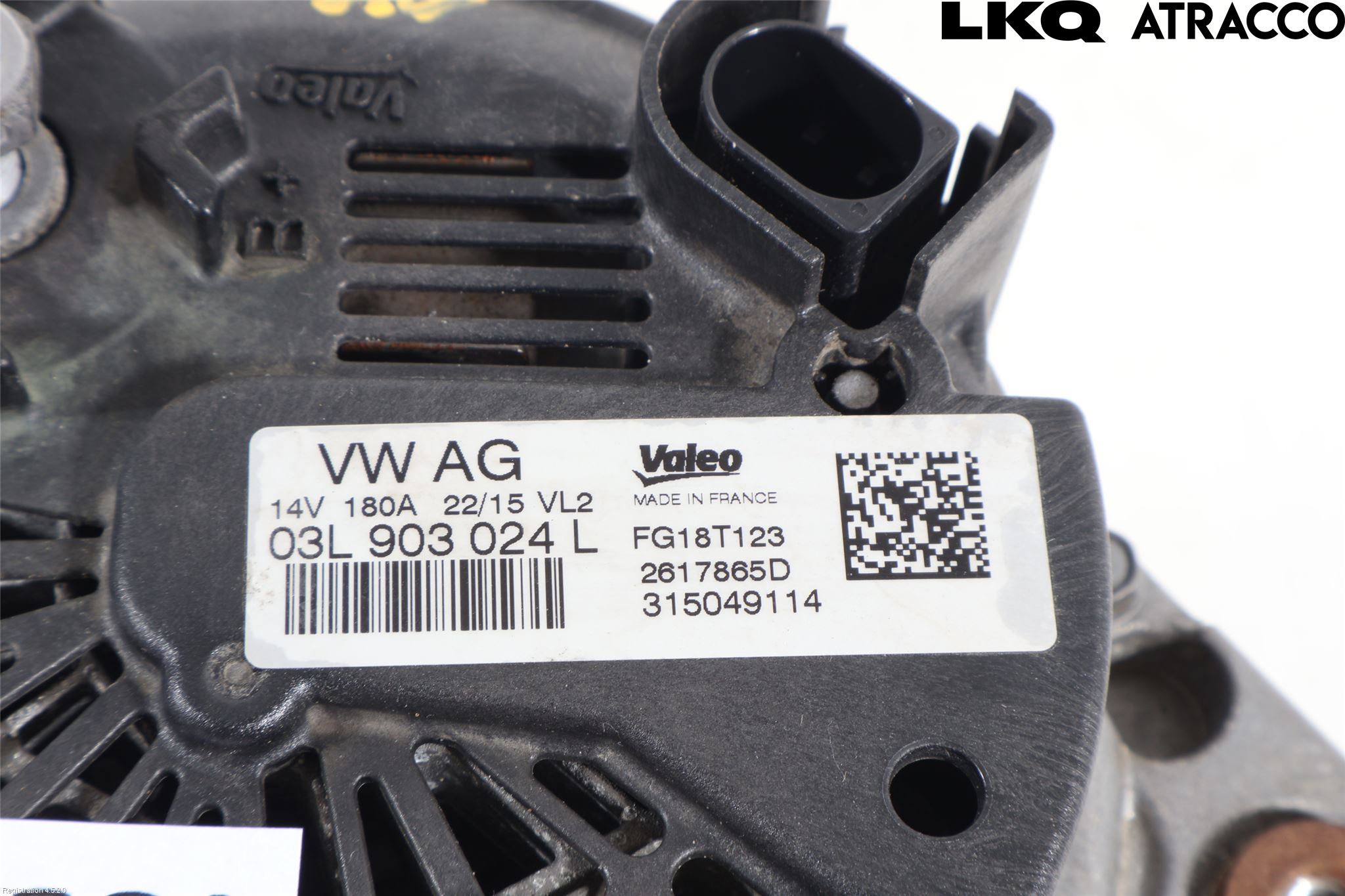 Volkswagen VW CADDY 16-20 Generator