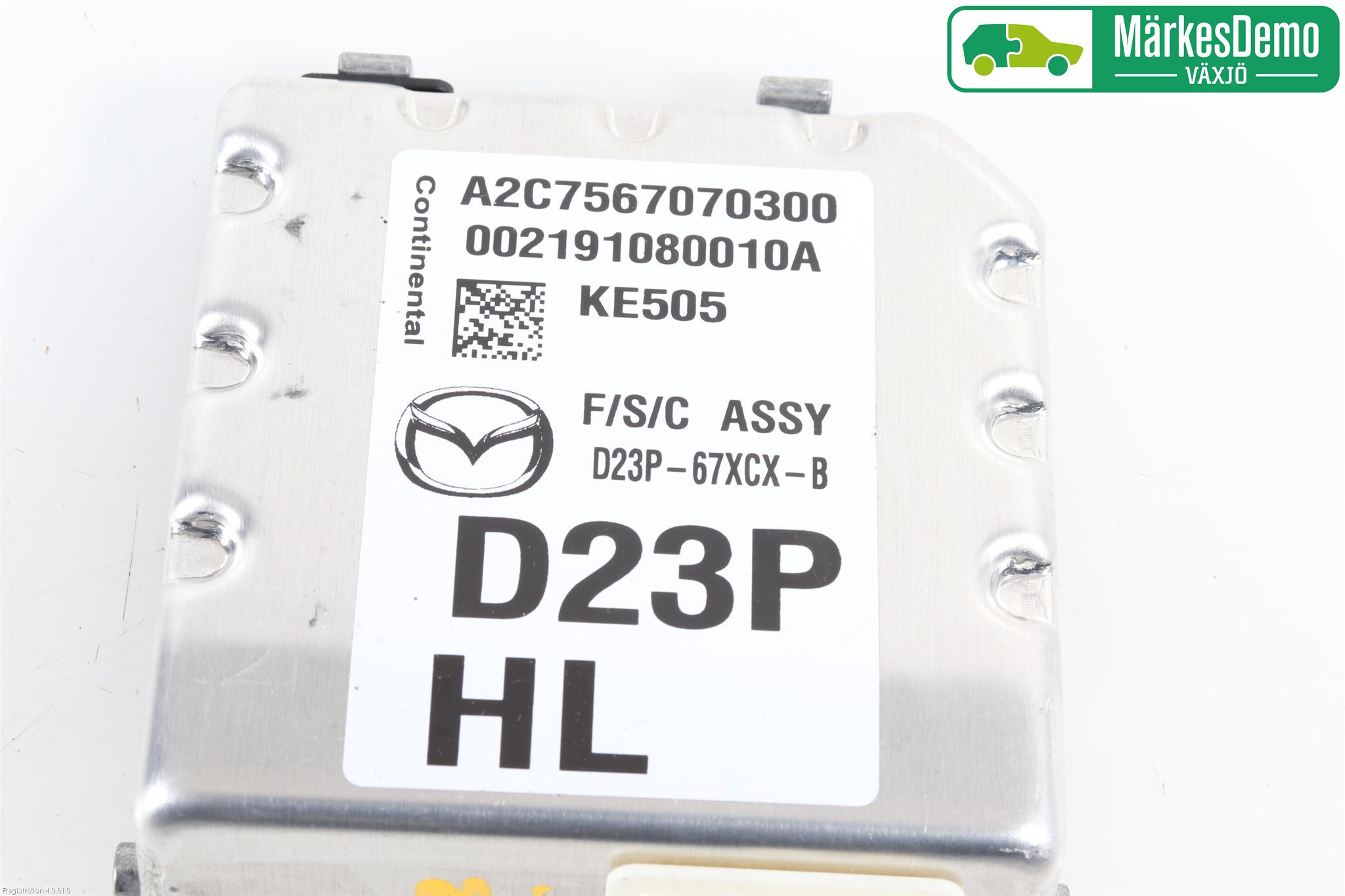 Mazda 2 (DJ) 15-22 Sensor Aktivt Kollisionsskydd
