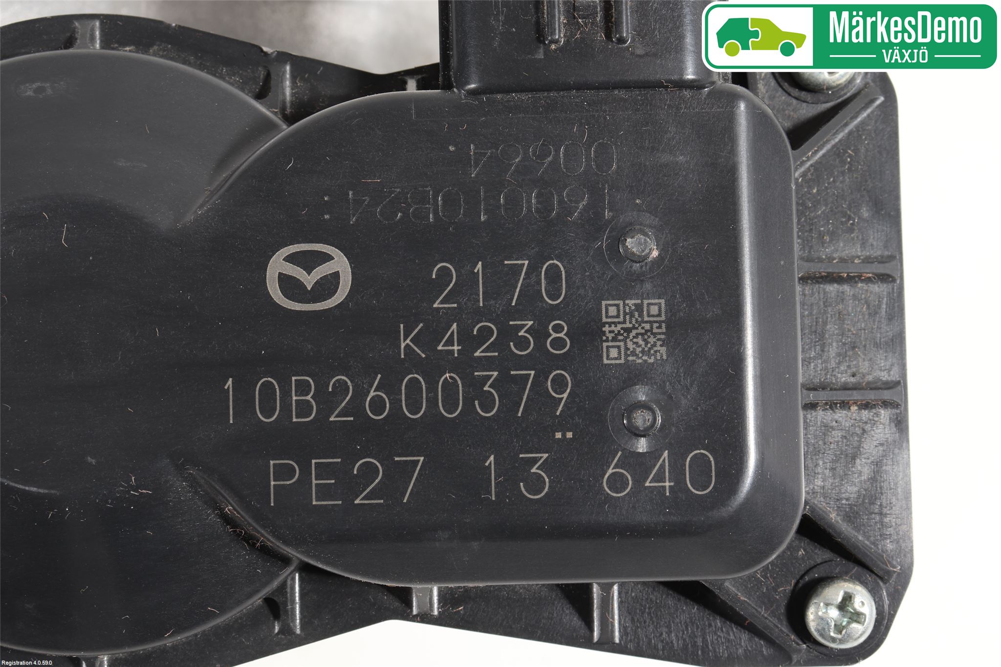 Mazda CX-3 Injspjällhus