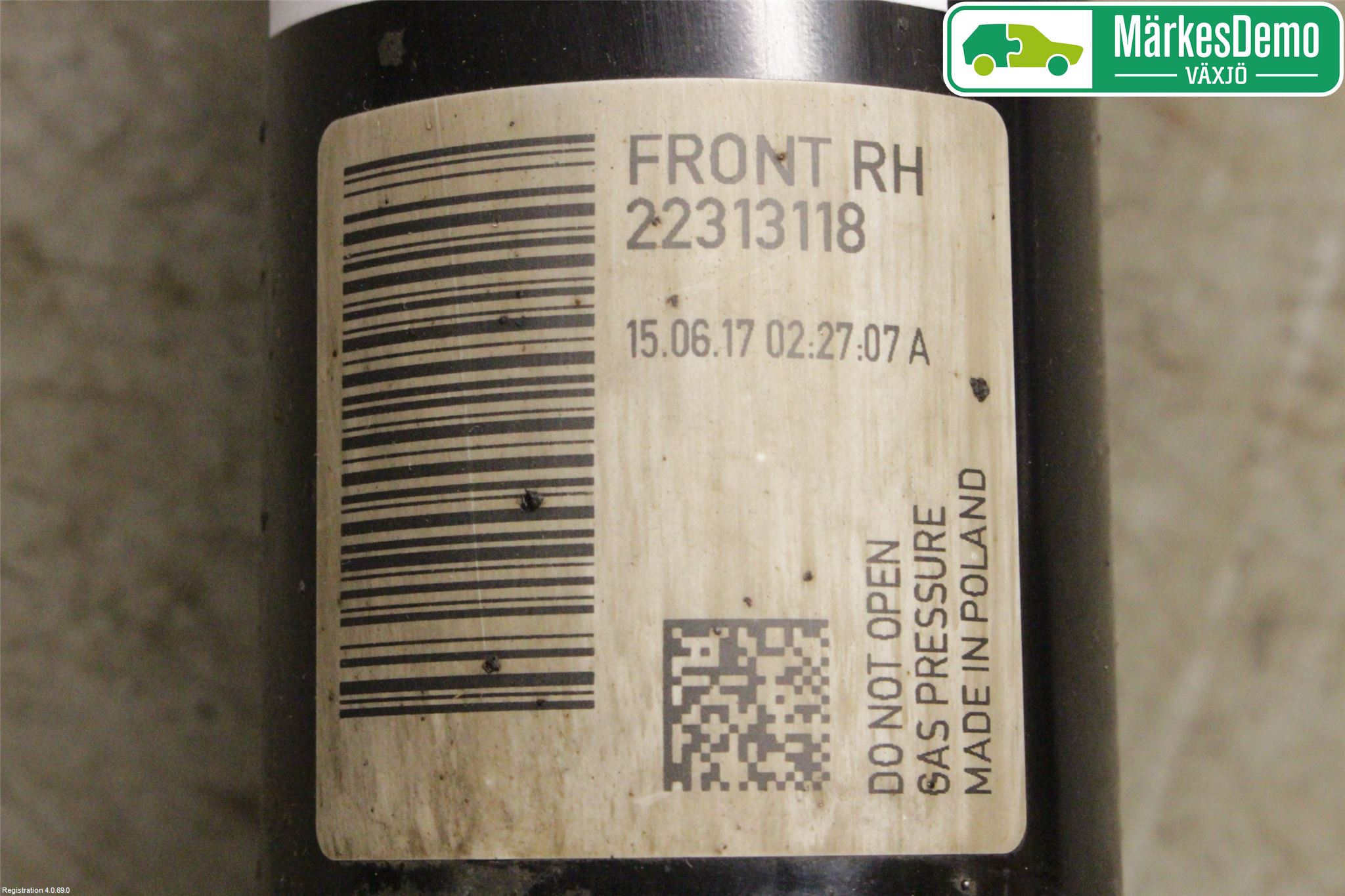 Honda CIVIC 17-22 Fjäderben Fram Höger