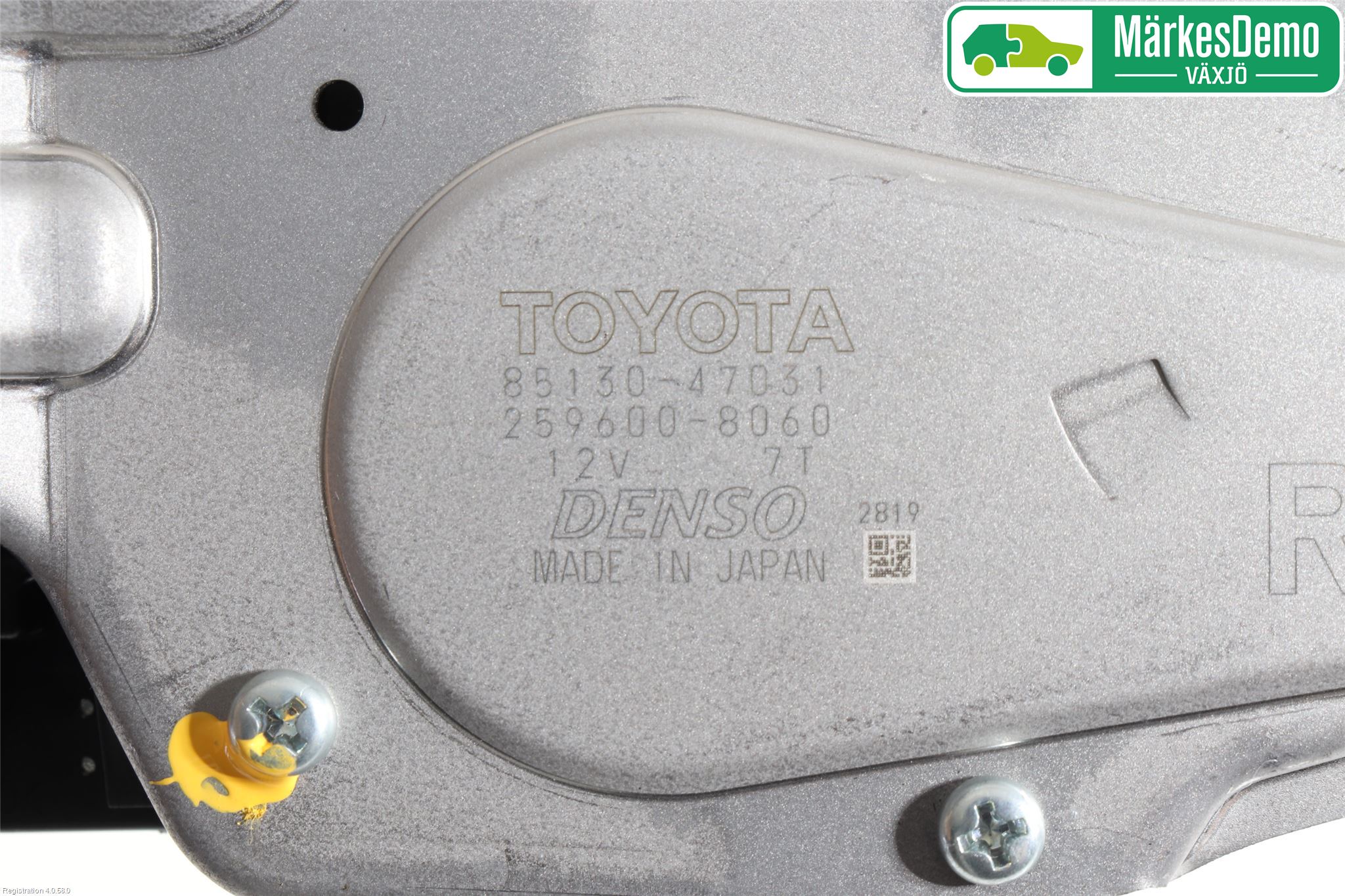 Toyota PRIUS (ZVW50) 16-21 Torkarmotor Baklucka