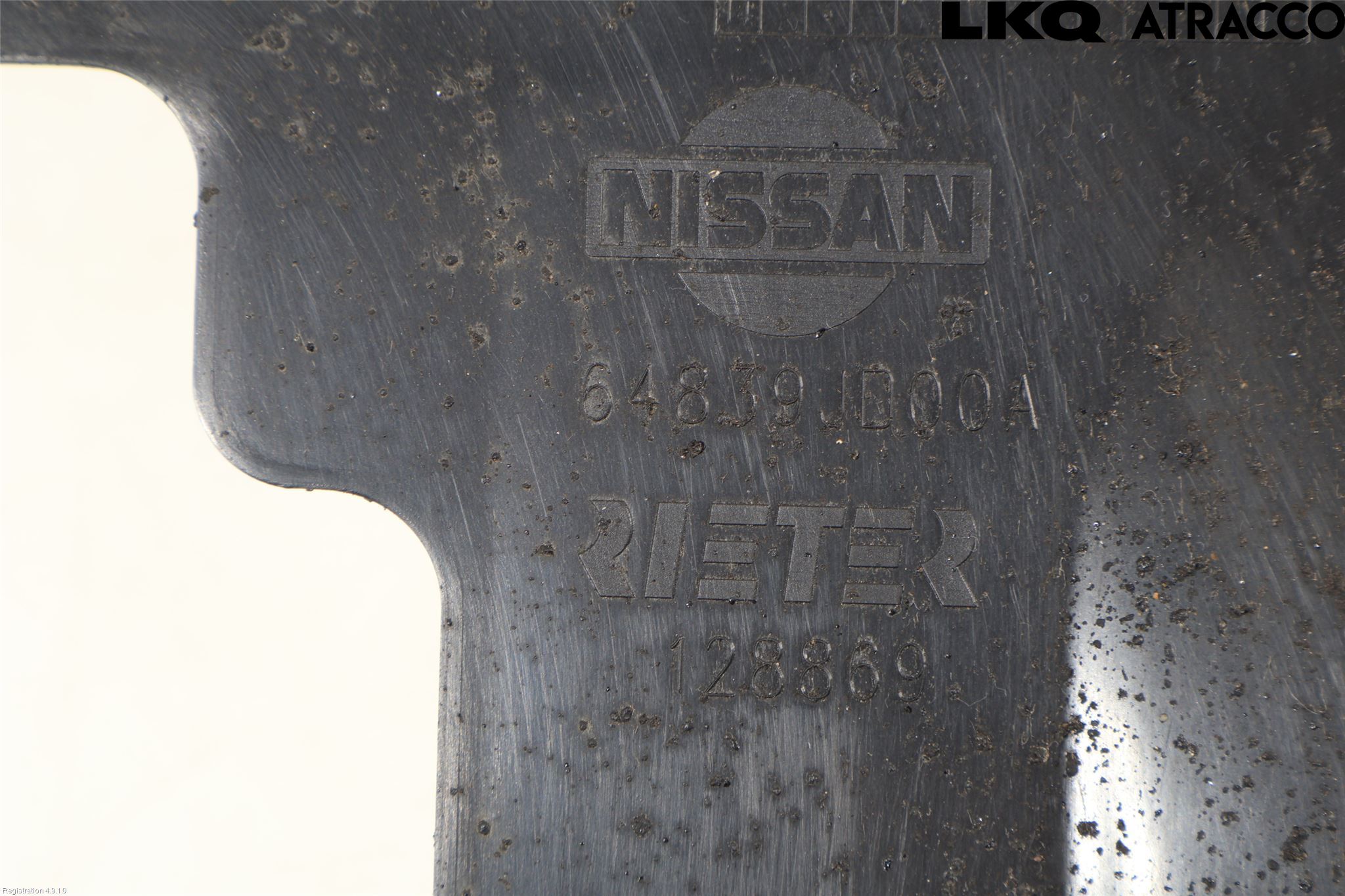 Nissan QASHQAI+2  10-14 Deflektor Plåt-Plast Kylning