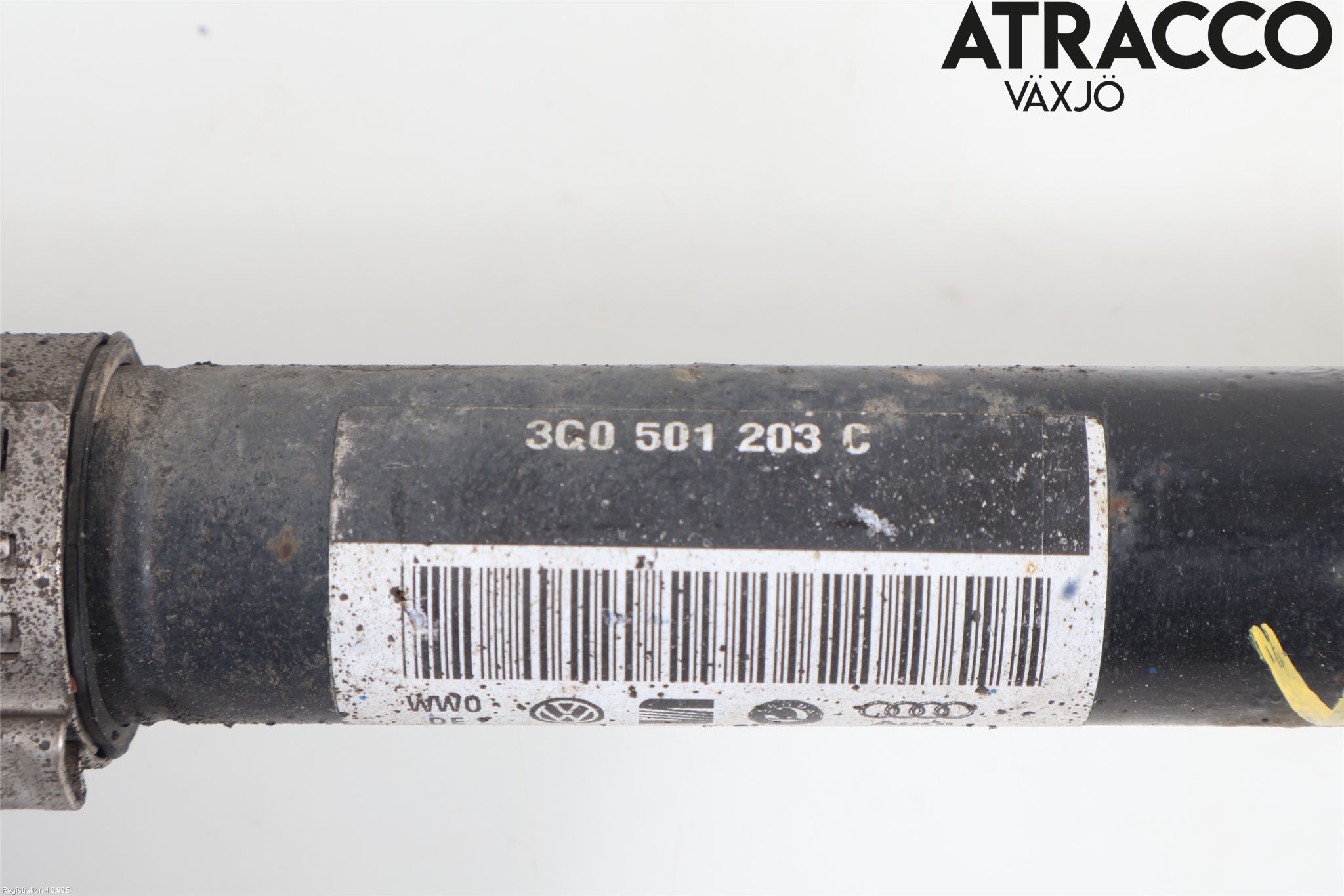 Volkswagen VW TIGUAN 16-24 Drivaxel Bak Vänster