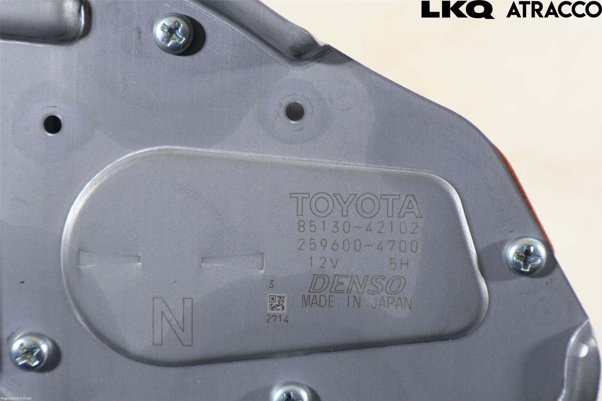 Toyota RAV4 19- Torkarmotor Baklucka