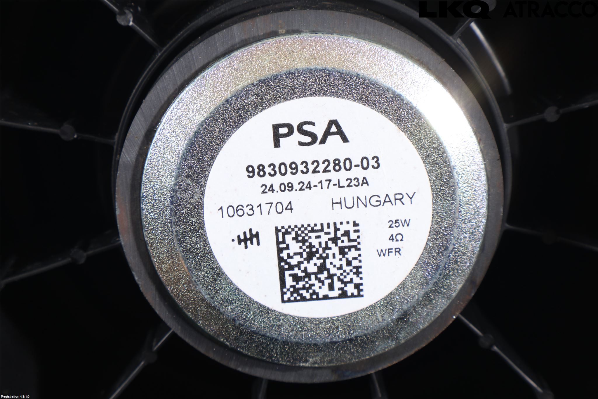 Peugeot 308/E-308 21- Högtalare