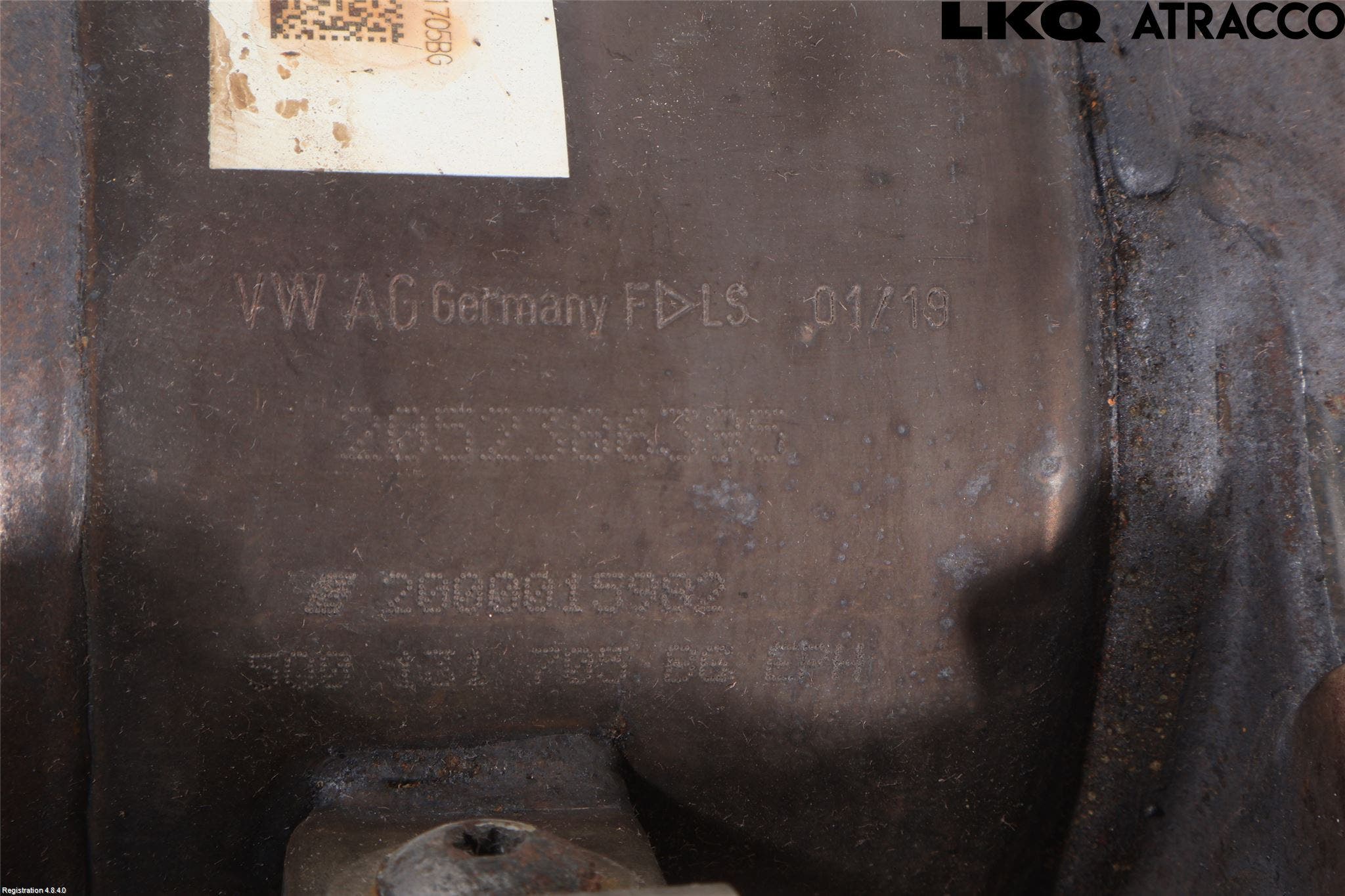 Volkswagen VW CADDY 16-20 Avgas Partikelfilter