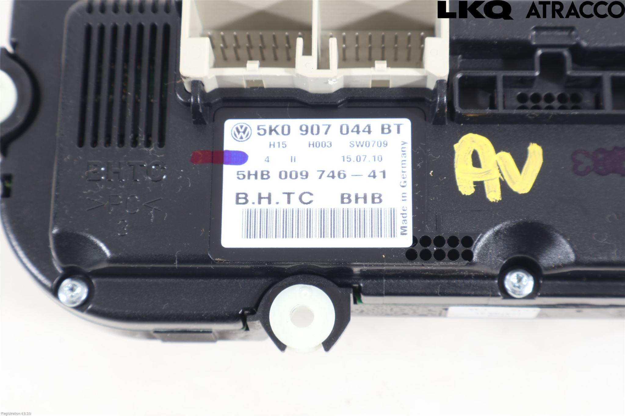 Volkswagen VW TIGUAN 07-16 Ac Styrenhet Ac Manöveren