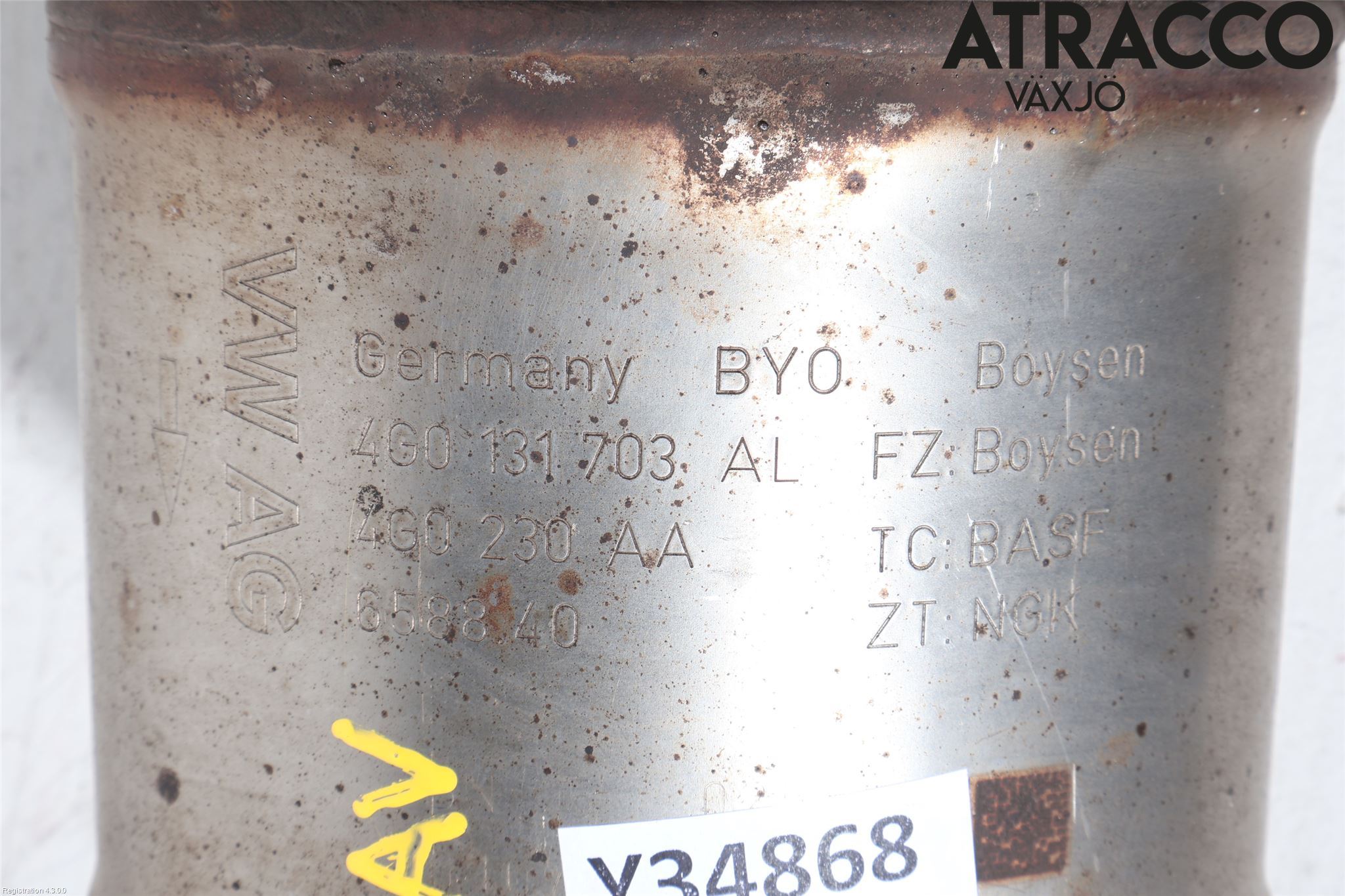 Audi Q7/SQ7 Katalysator