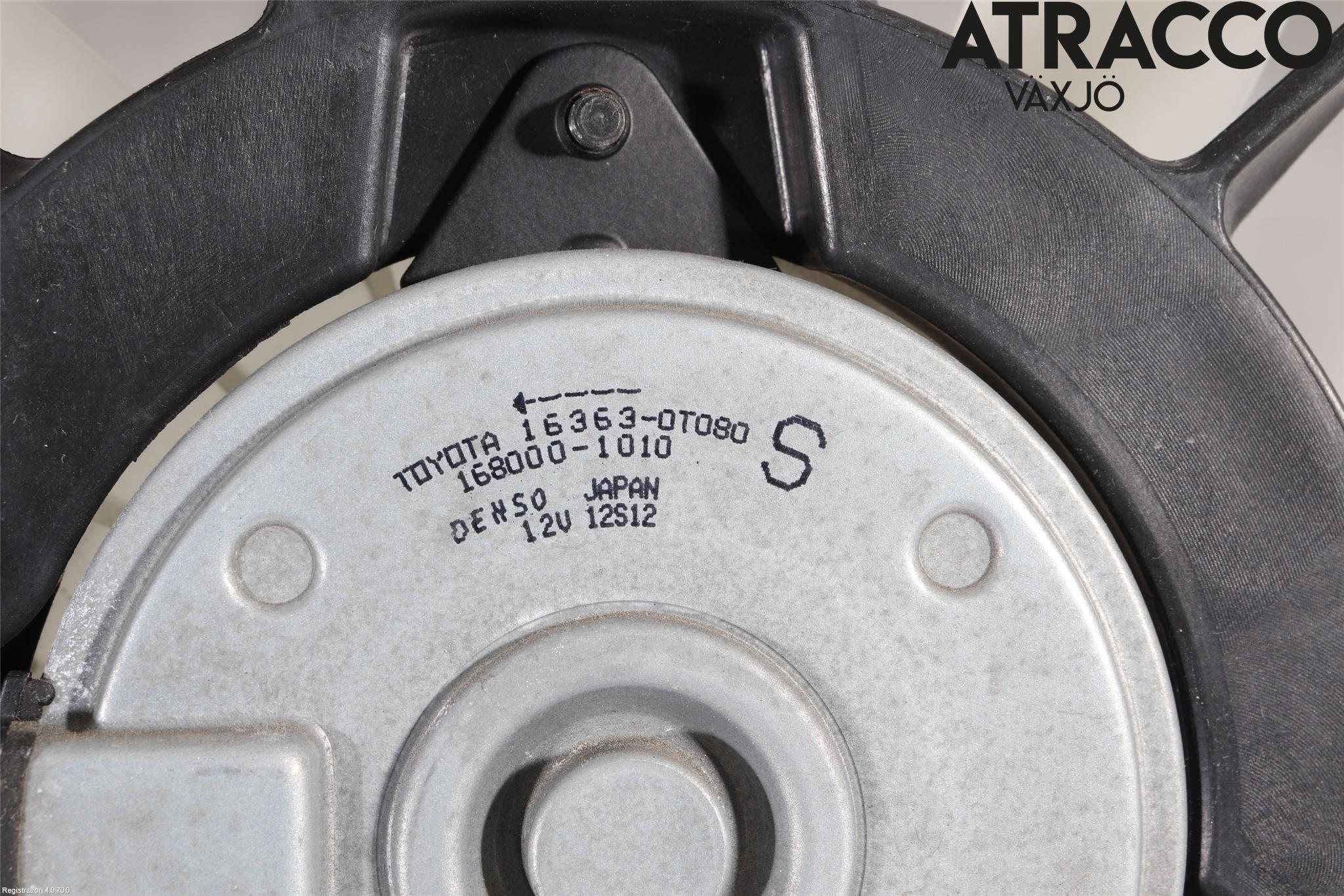 Toyota AURIS 13-19 Kylfläktkåpa