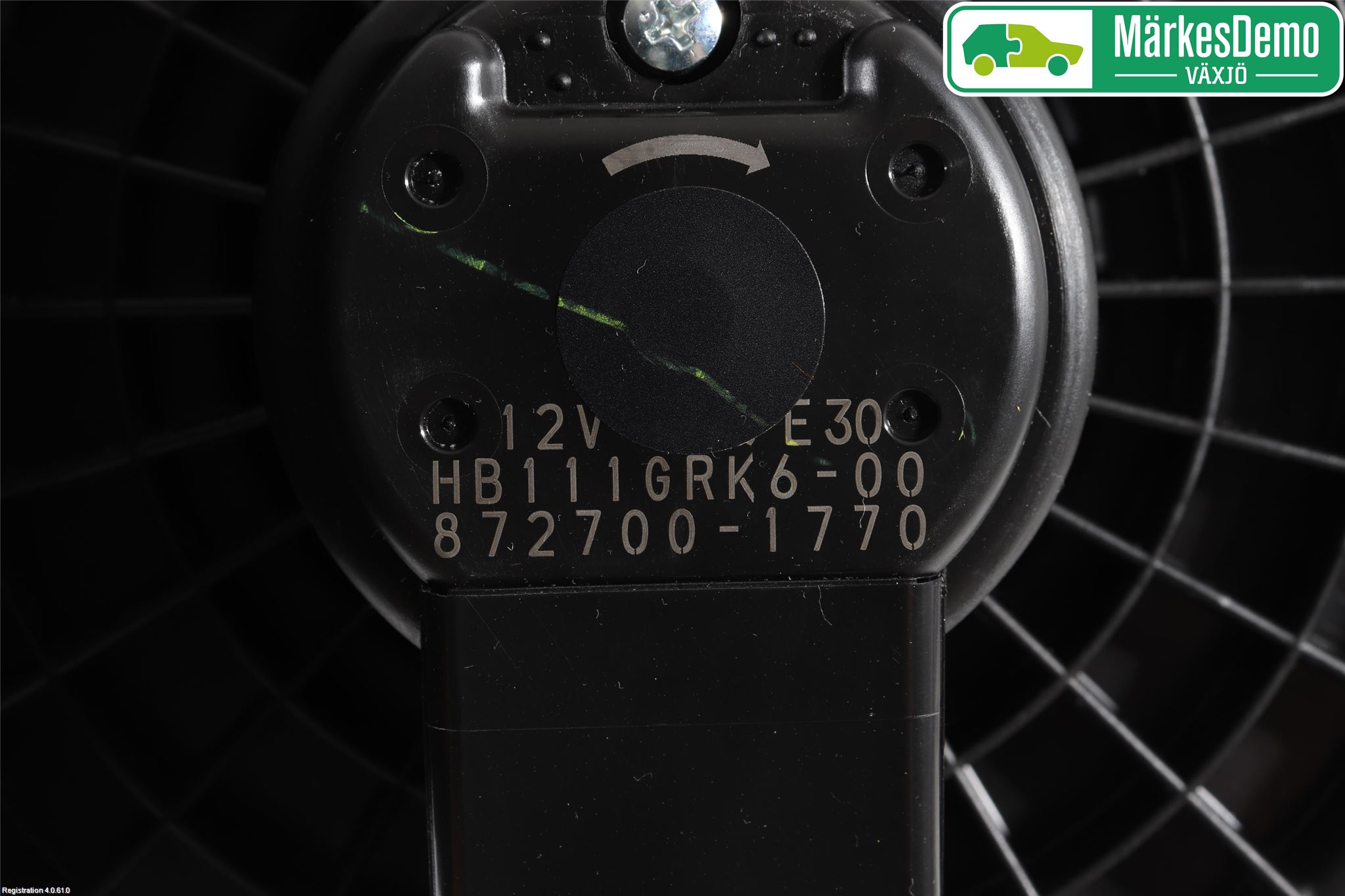 Mazda 3 IV 19- Värmefläkt