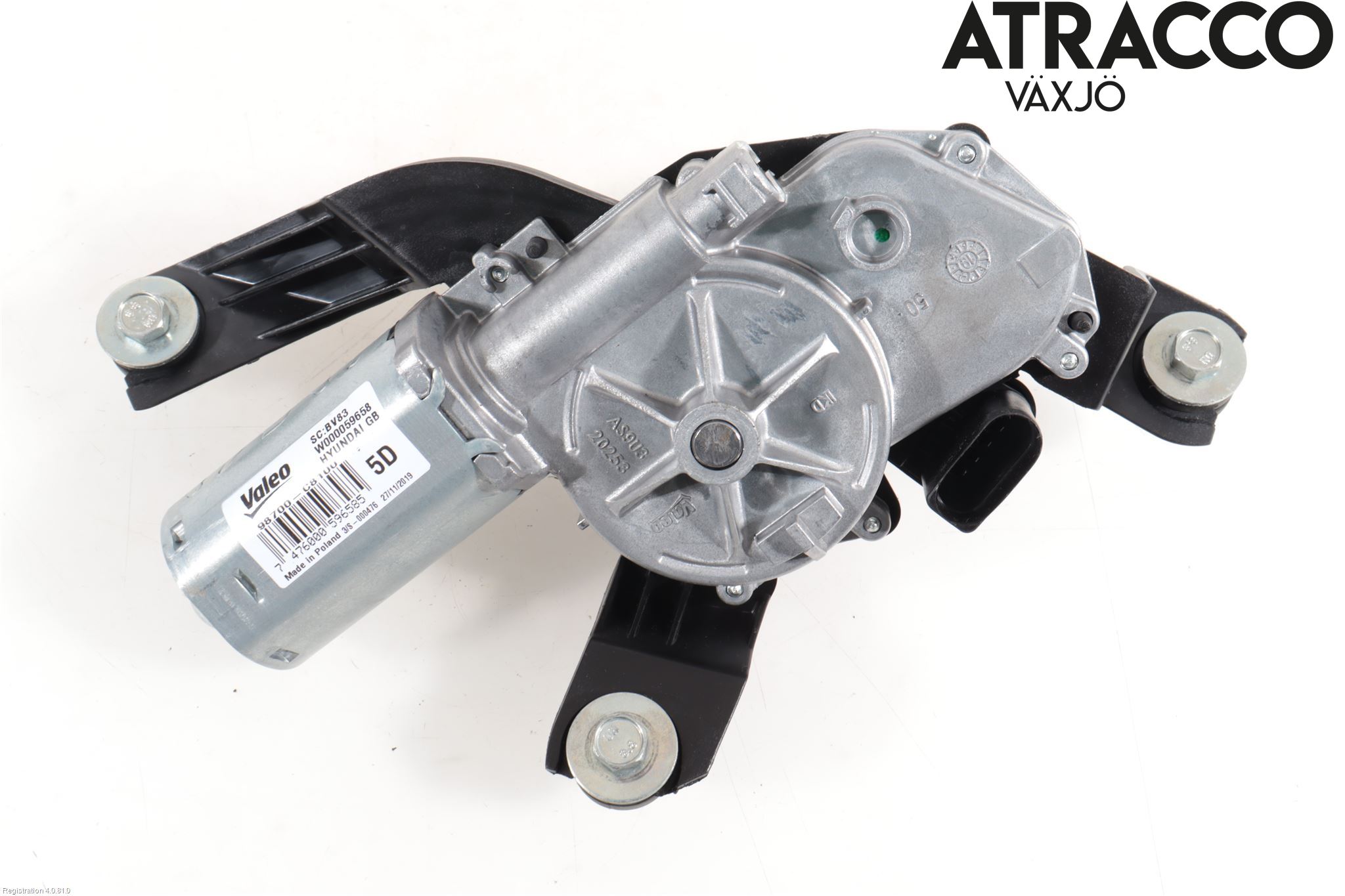 Hyundai i20 GB 15-20 Torkarmotor Baklucka