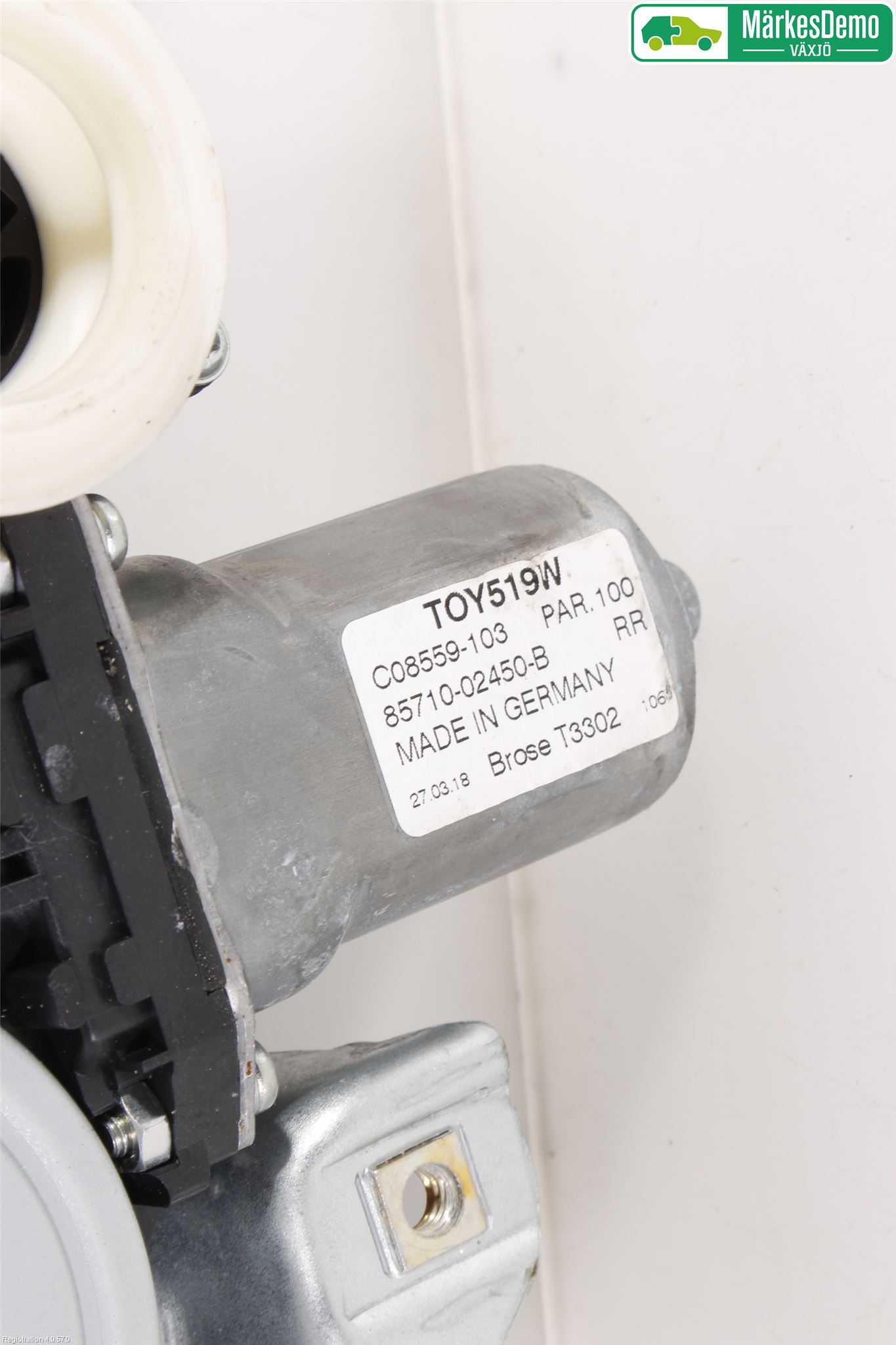 Toyota AURIS 13-19 Fönsterhiss El Kompl
