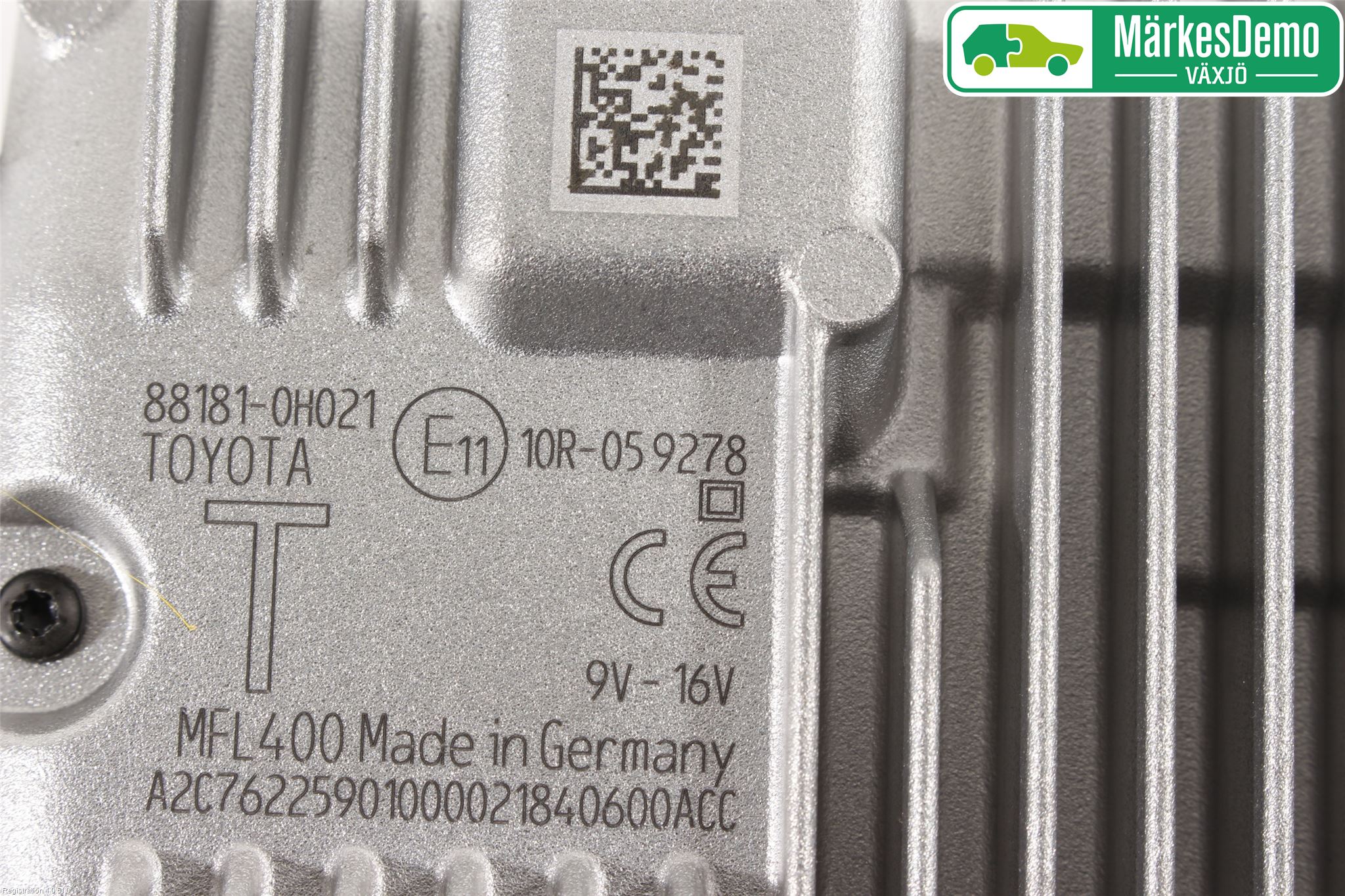 Toyota AYGO 15-21 Sensor Aktivt Kollisionsskydd