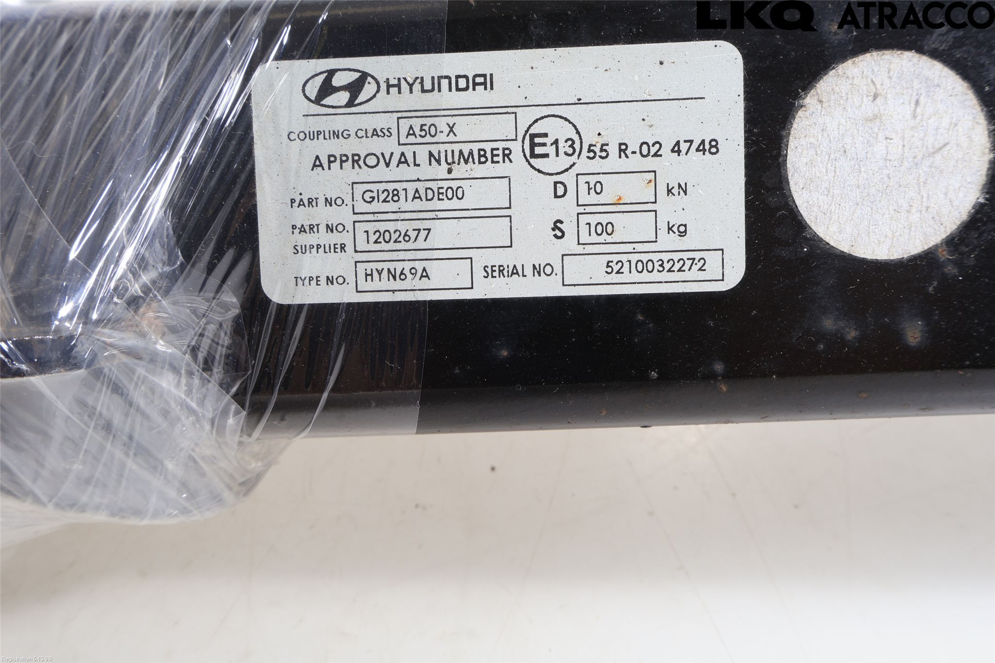 Hyundai IONIQ 5 NE 22- Dragkrok