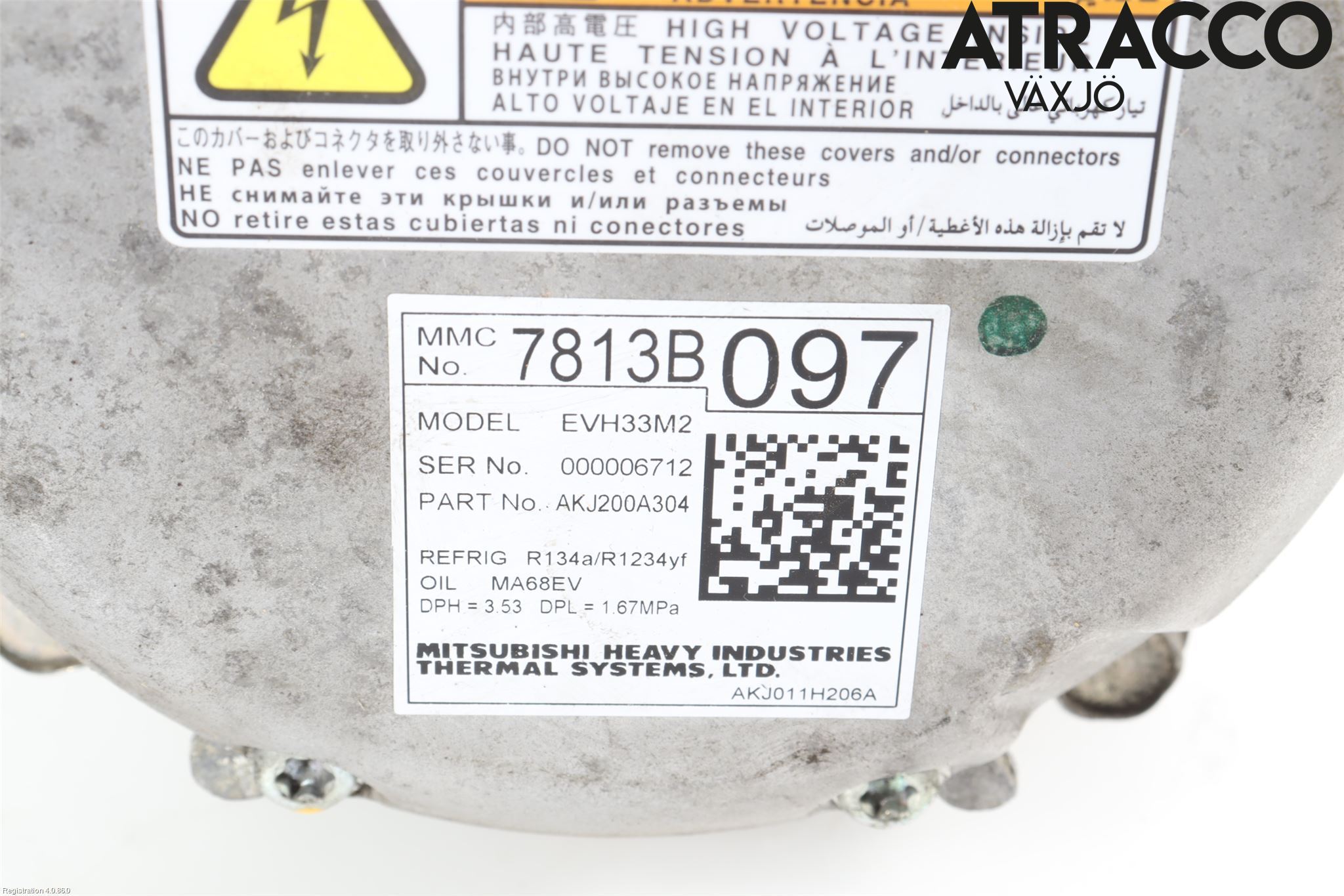 Mitsubishi OUTLANDER 13-21 Ac Kompressor