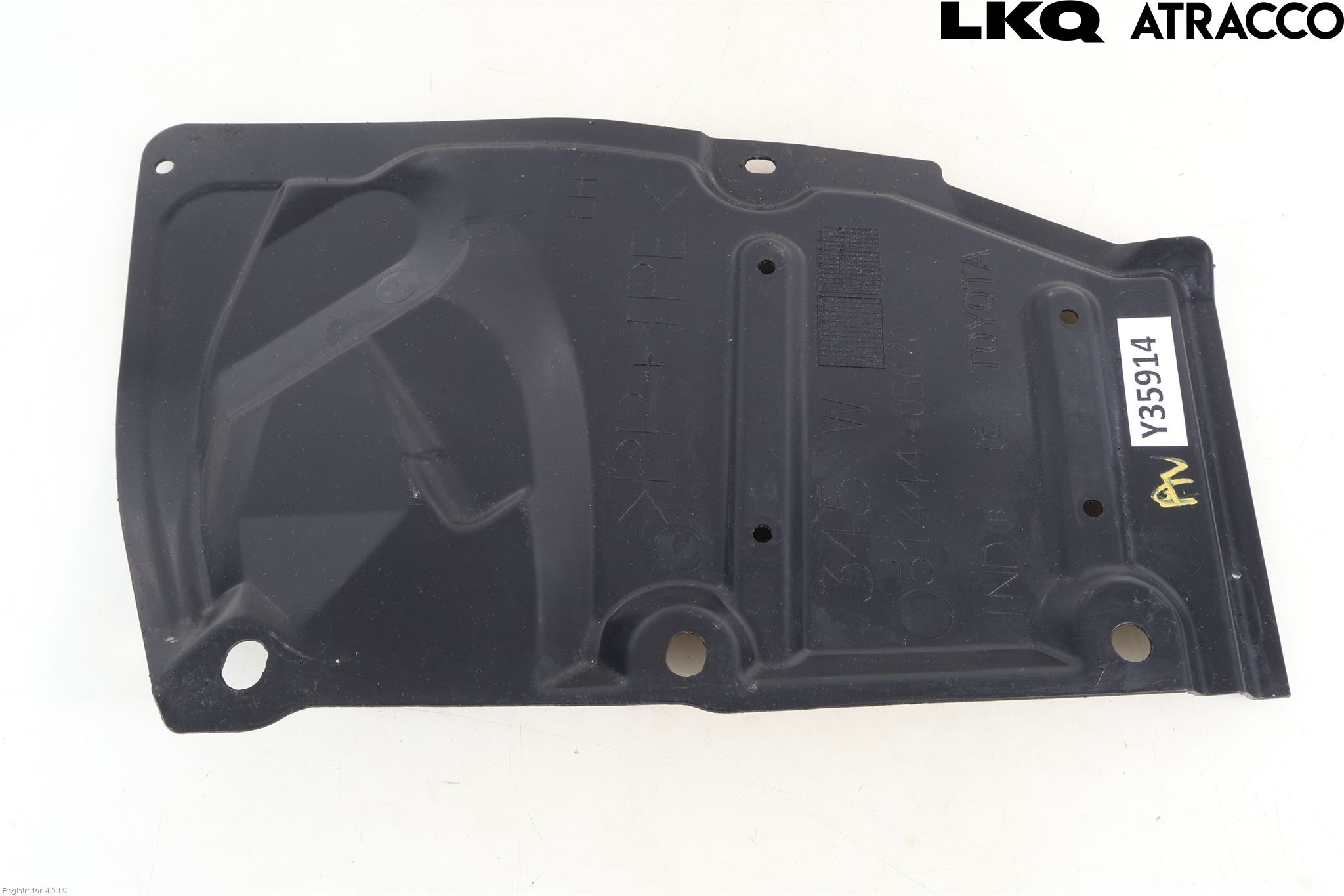 Toyota AURIS 13-19 Hasplåt Plåt-Plast