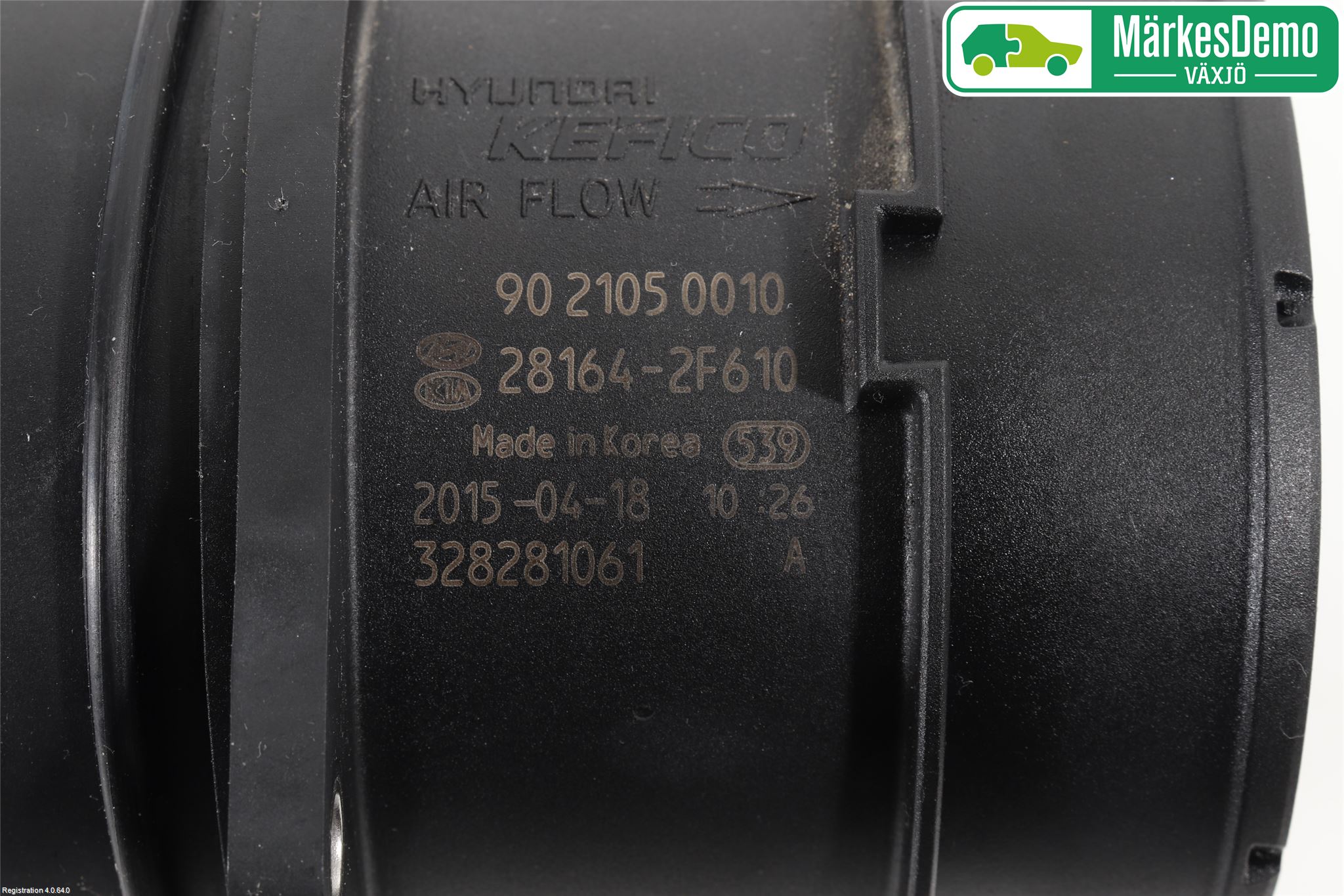 Hyundai TUCSON 05- Injluftmassamätare