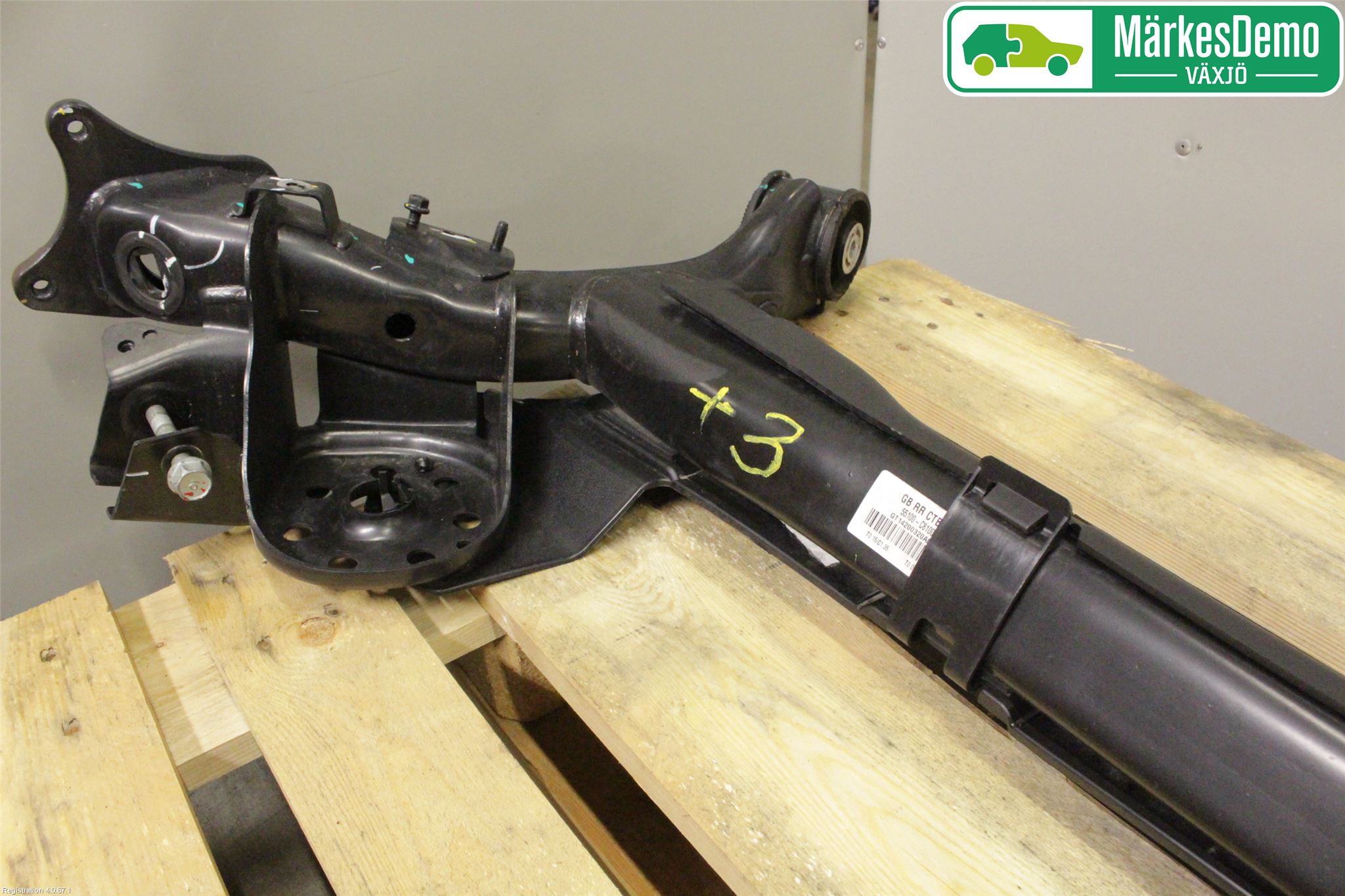 Hyundai i20 GB 15-20 Bakaxelbalk