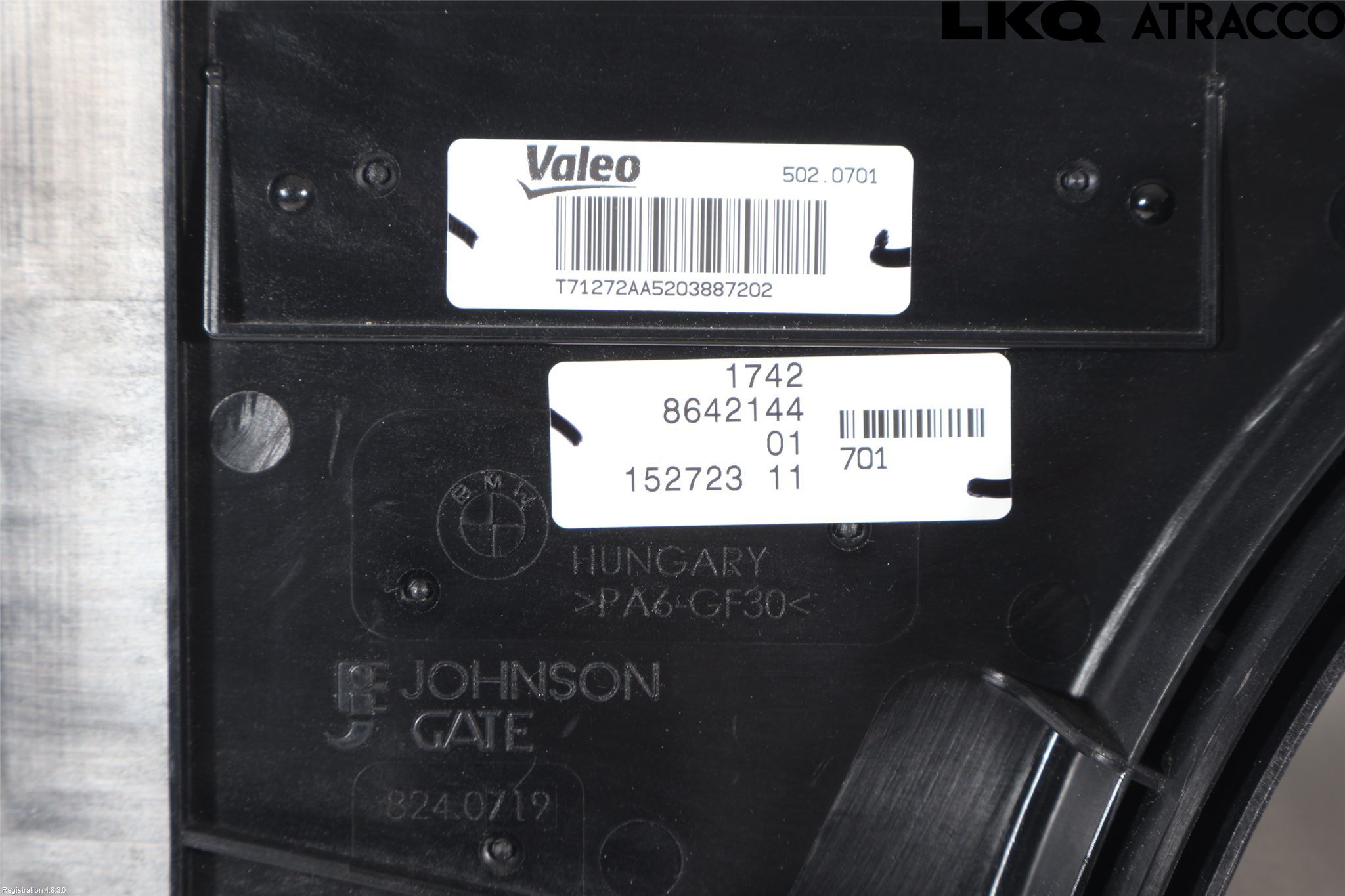 BMW i3 I01 13-22 Kylfläktkåpa