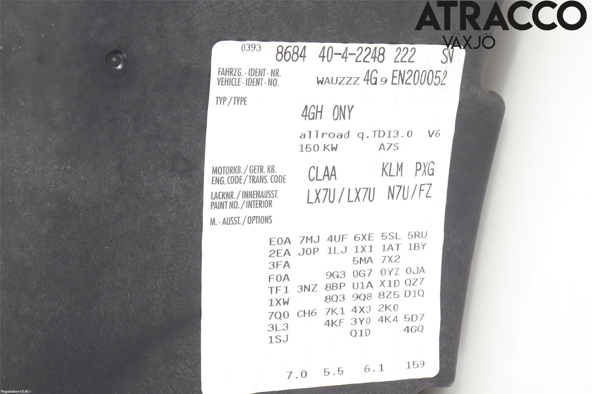 Audi A6 ALLROAD 12-18 Högtalare