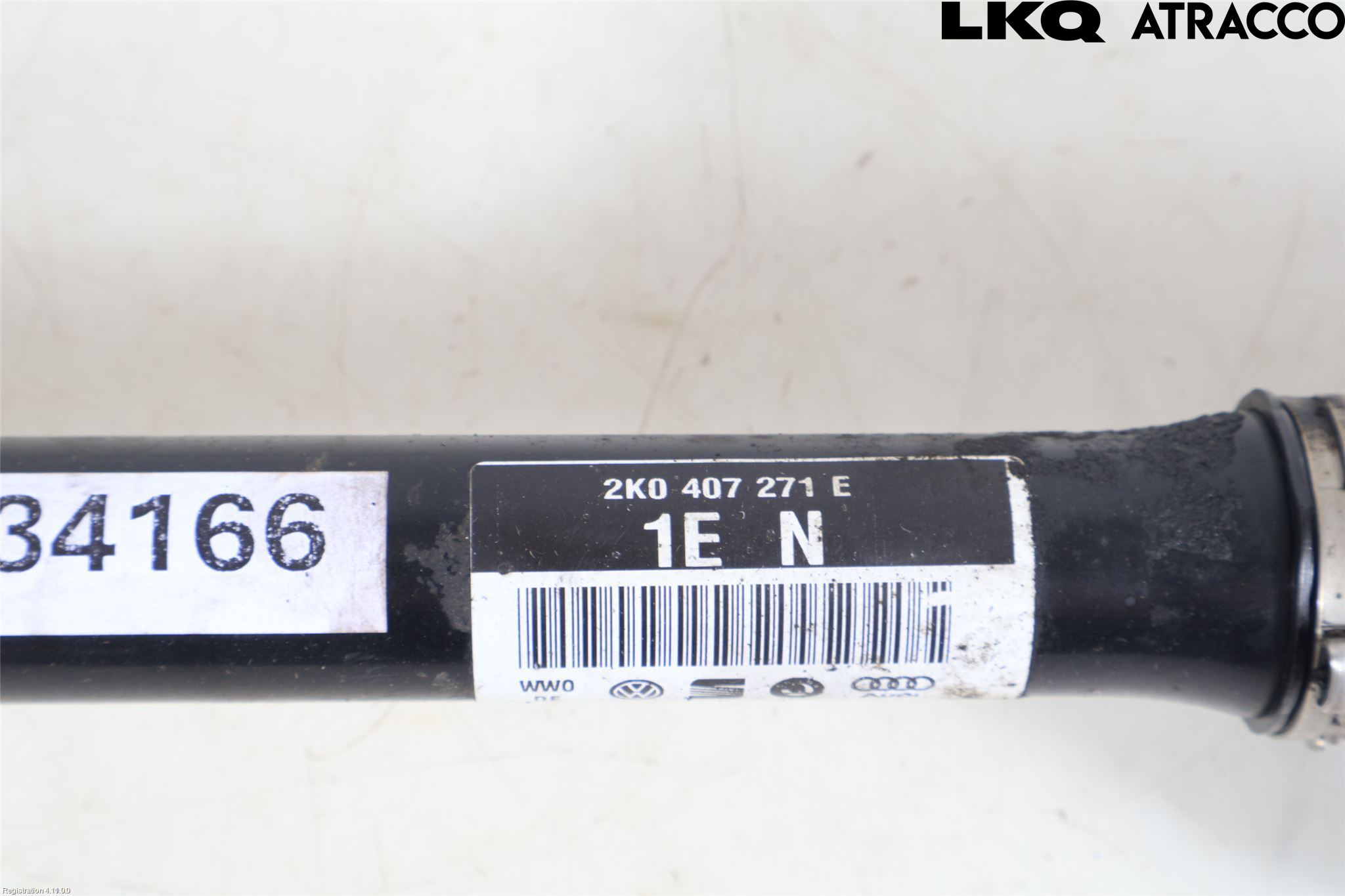Volkswagen VW CADDY 11-15 Drivaxel Fram Vänster