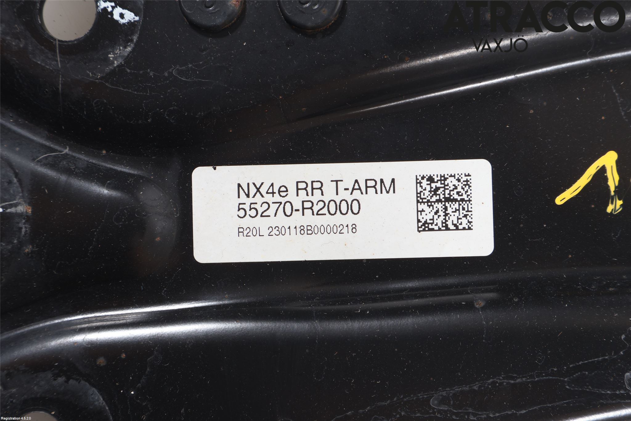 Hyundai TUCSON 05- Bärarm Bak Vänster