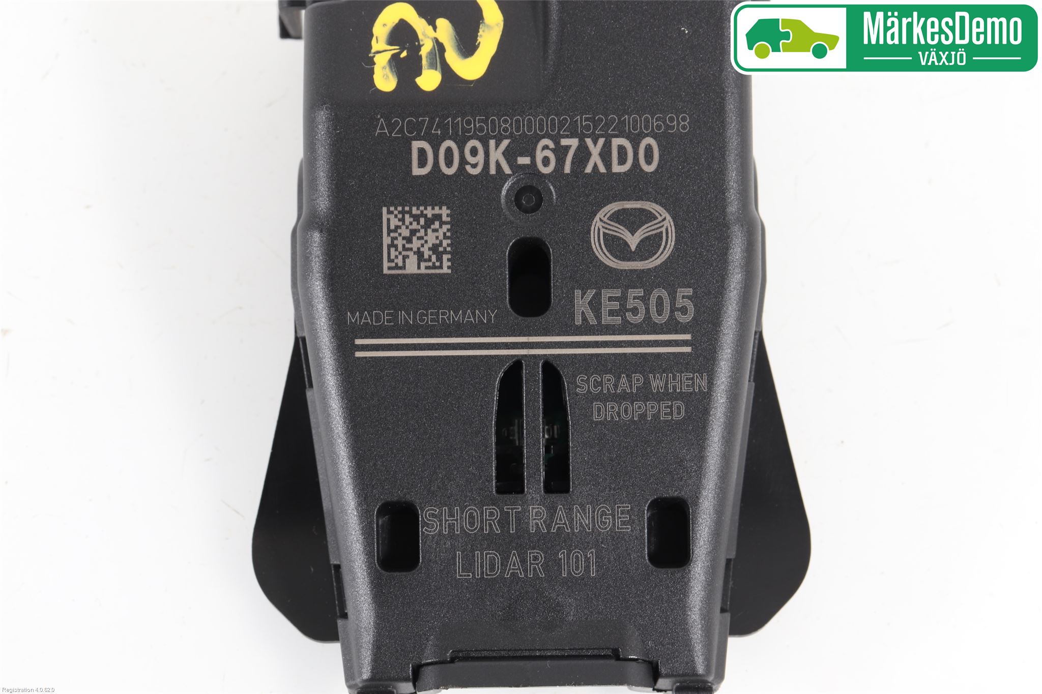Mazda 2 (DJ) 15-22 Sensor Aktivt Kollisionsskydd