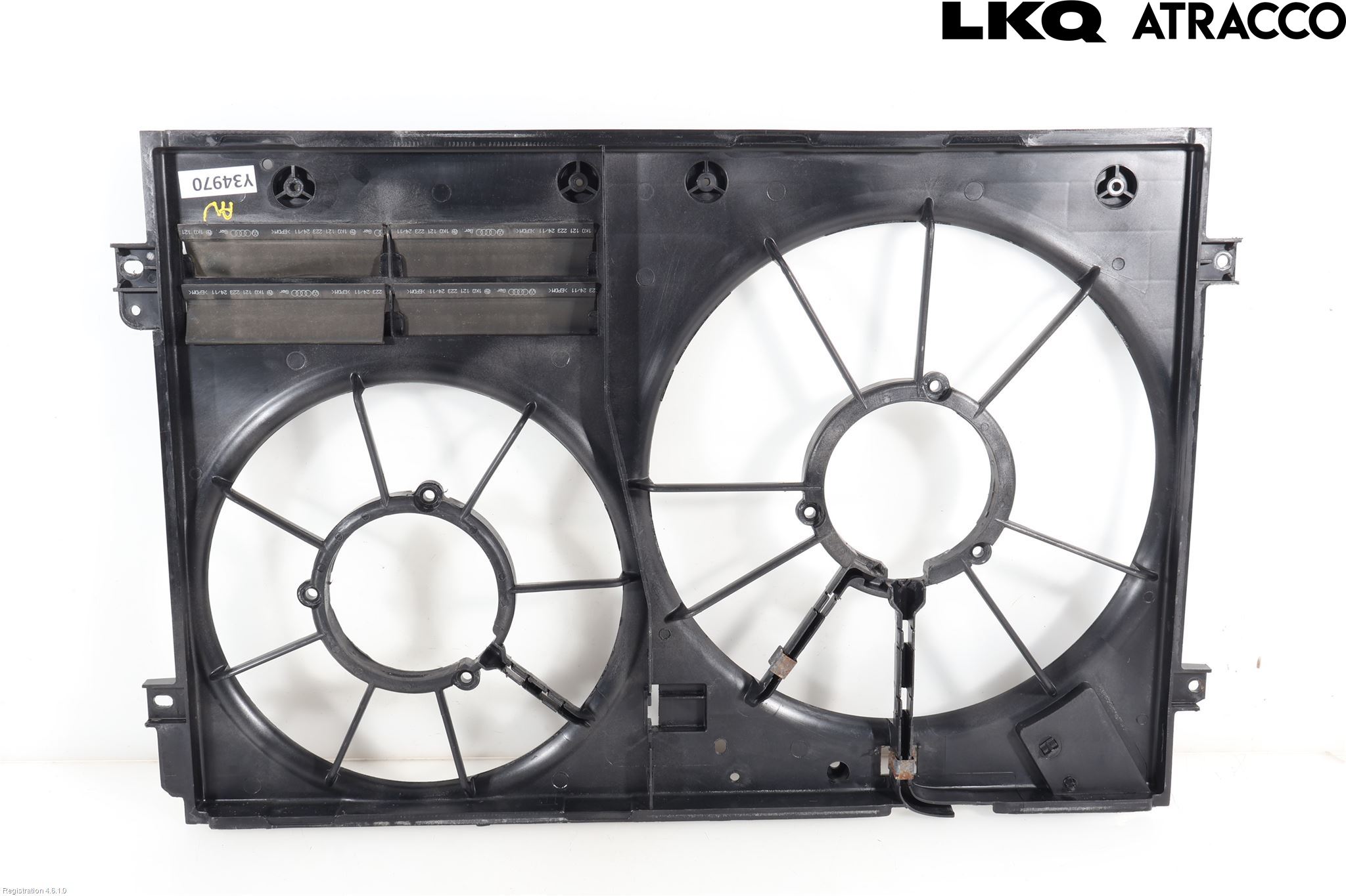 Volkswagen VW PASSAT 11-14 Kylfläktkåpa