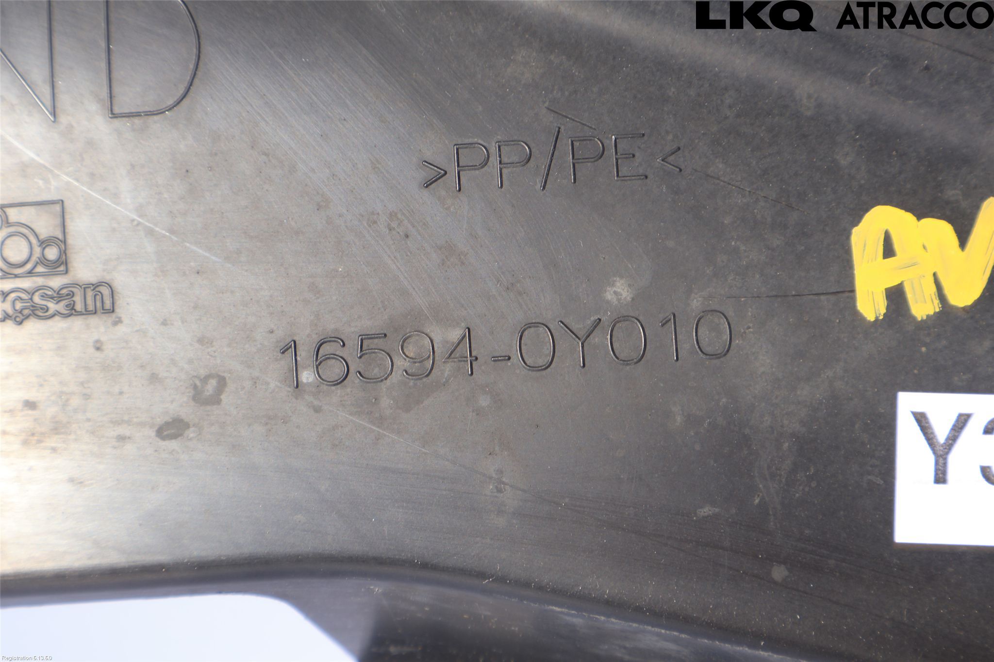 Toyota AURIS 13-19 Täckplast Front