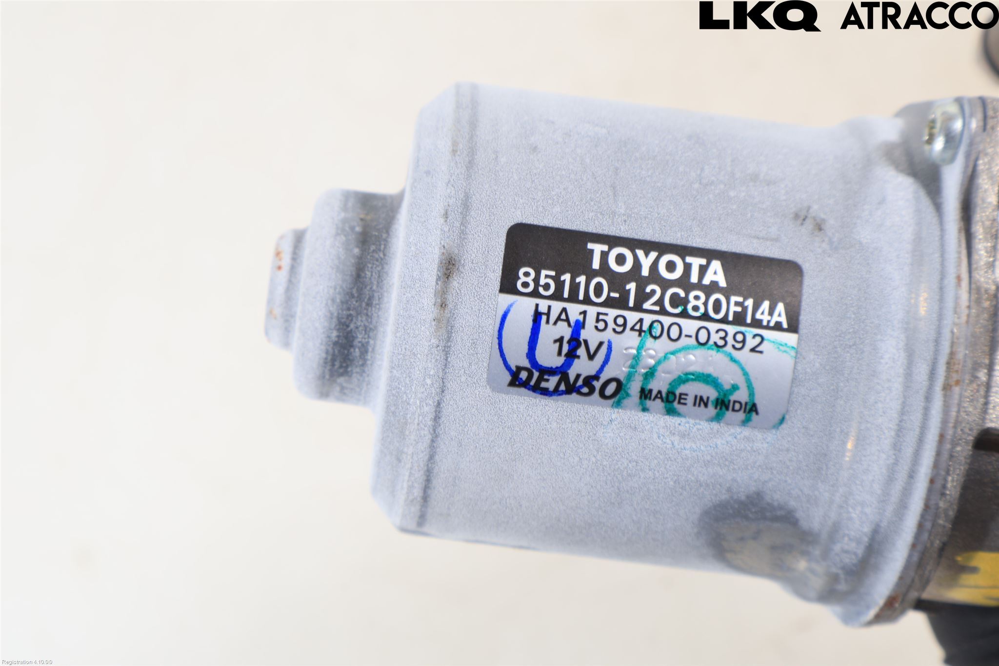 Toyota COROLLA 19- Torkarmotor Vindruta