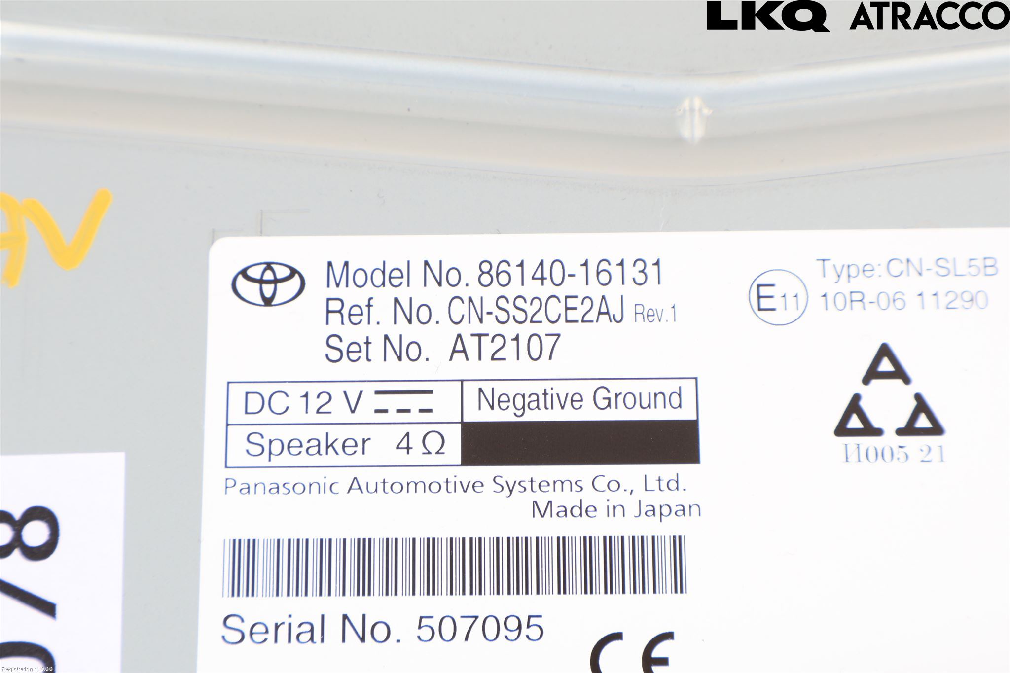 Toyota COROLLA CROSS XG10 22- Cd Radio - Multimediapanel