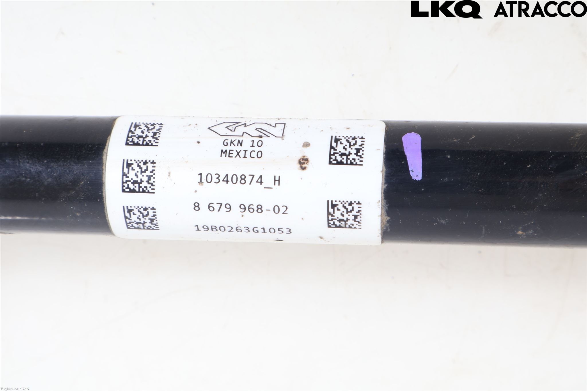 BMW X3 G01 18- Drivaxel Bak Höger