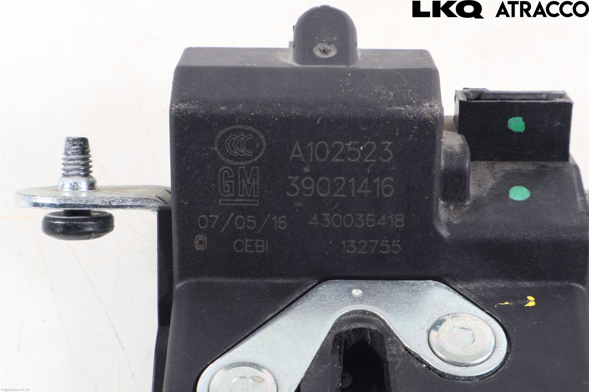 Opel CORSA E 15-19 Låskista Baklucka