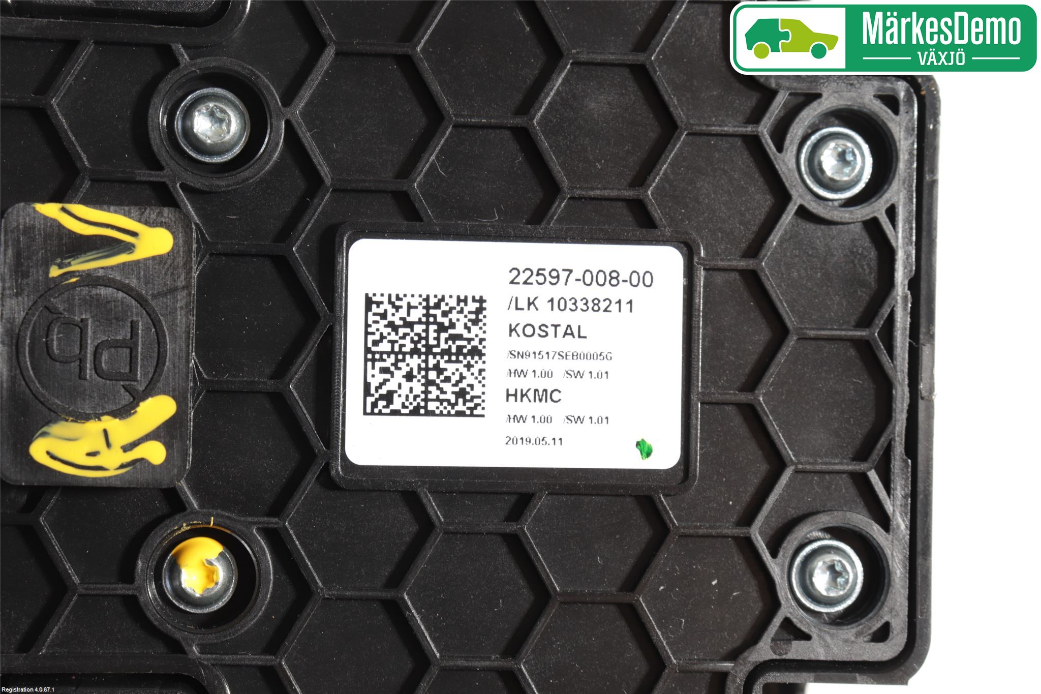 Hyundai KONA/ELECTRIC OS 18-23 Växelspak