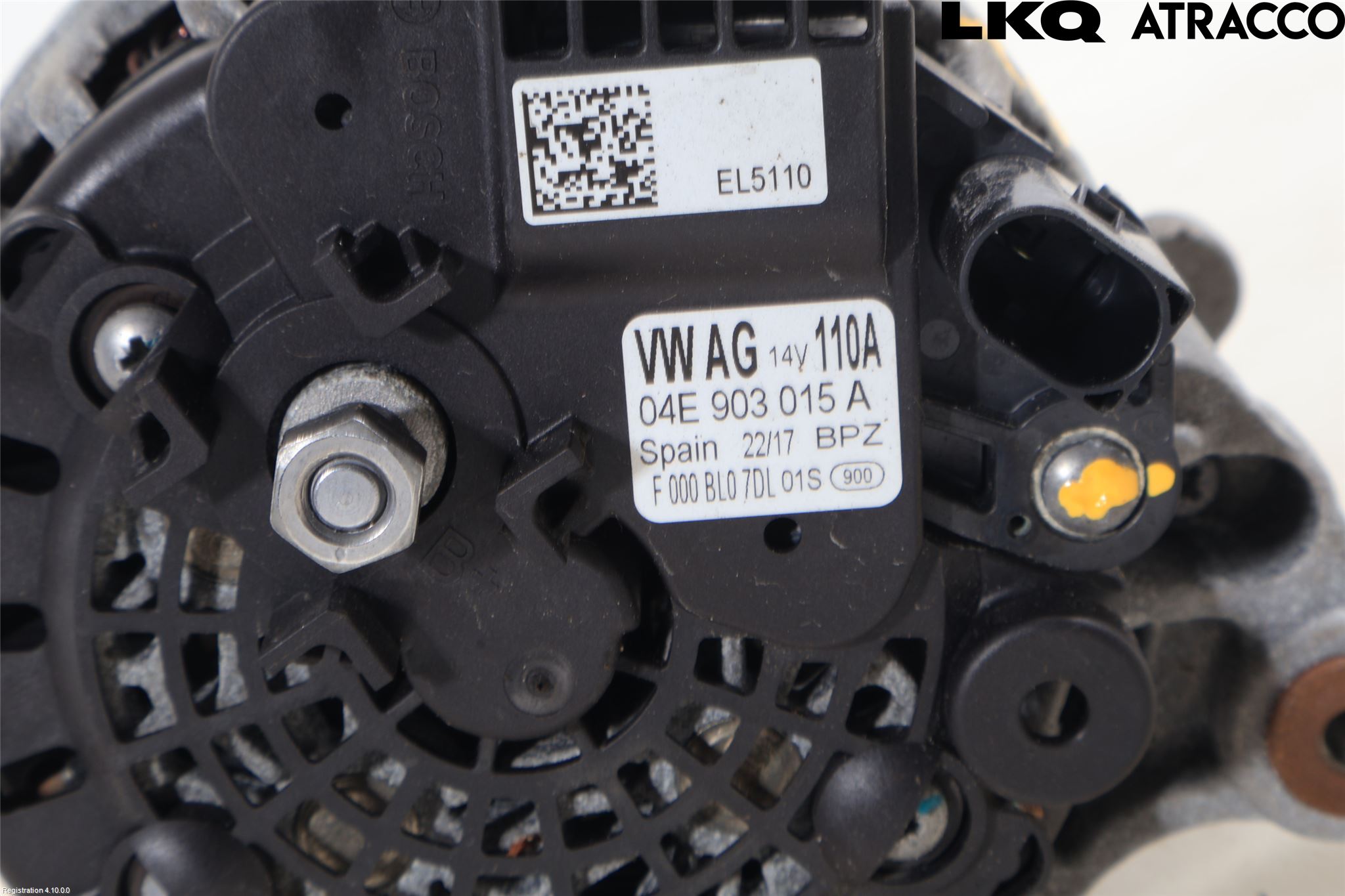 Volkswagen VW POLO 10-17 Generator