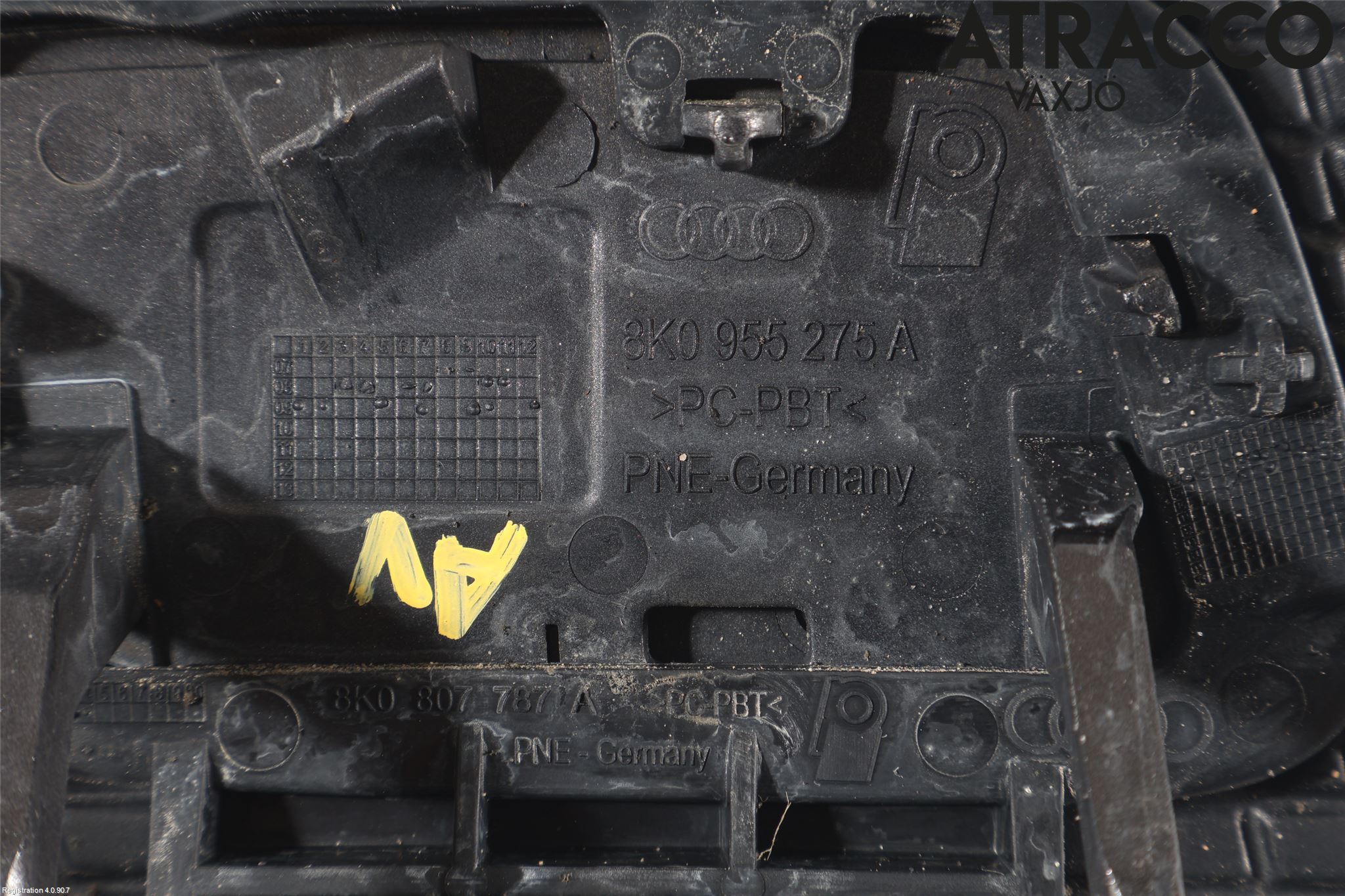 Audi A4/S4 08-11 Stötfångarhorn Fram Vä