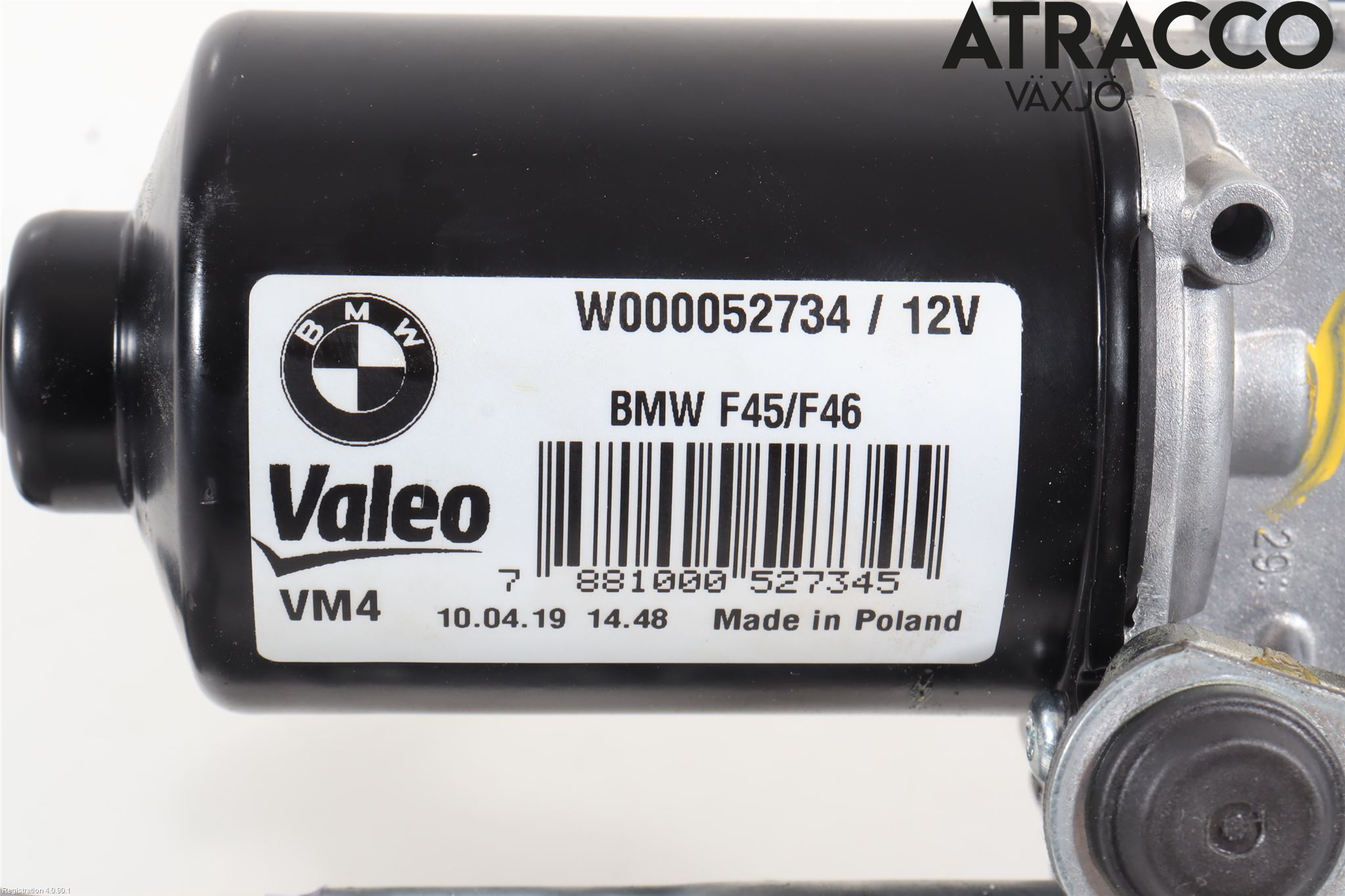 BMW 2 F45 Active Tourer 14-21 Torkarmekanism Vindruta