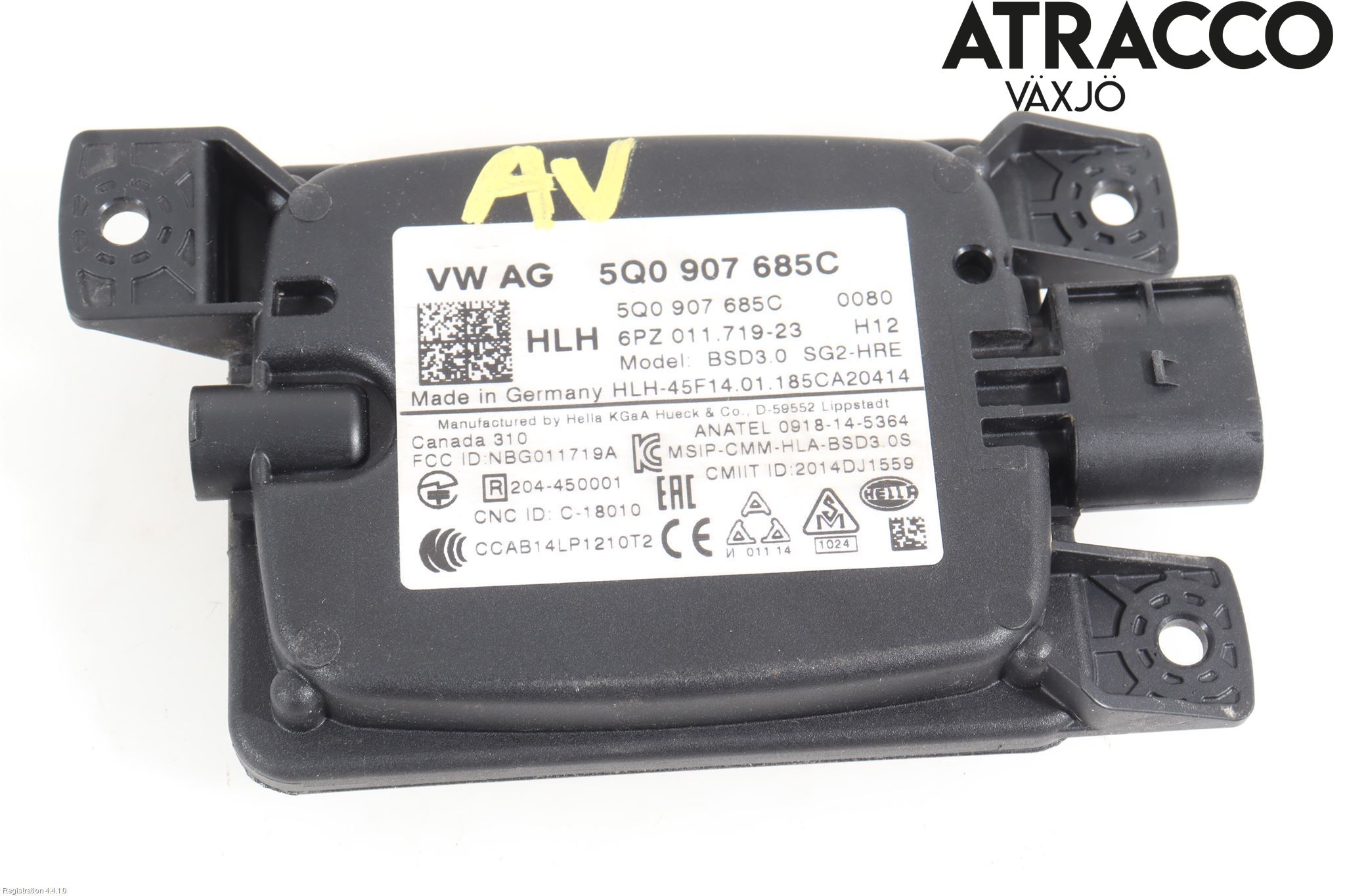 Skoda OCTAVIA (5E) 13-20 Sensor Aktivt Kollisionsskydd
