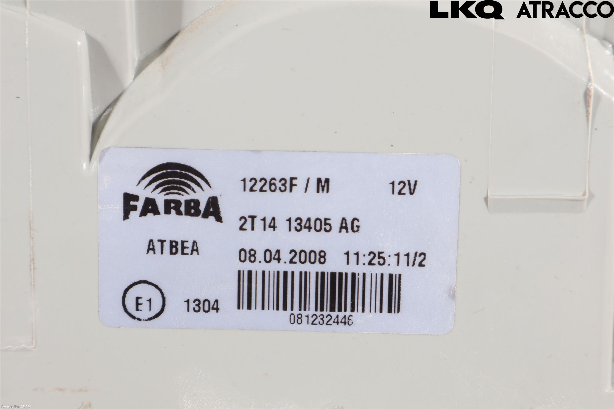 Ford TRANSIT CONNECT 03-08 Bakljus Vänster