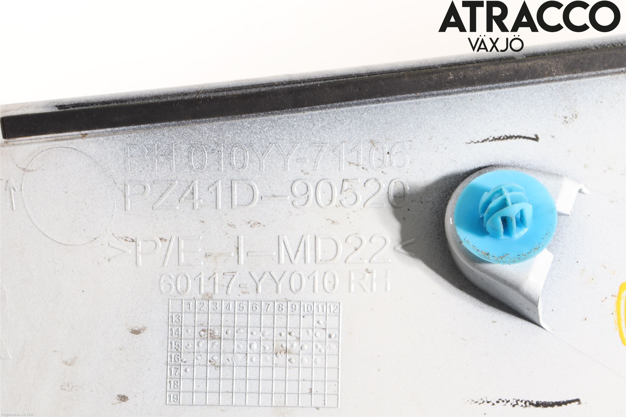 Toyota AYGO 15-21 Skärm Hörn Utfyllnad Fram