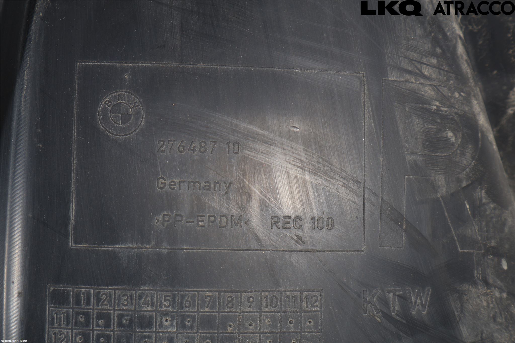 BMW 1 F20/F21 11-19 Skärm Inner