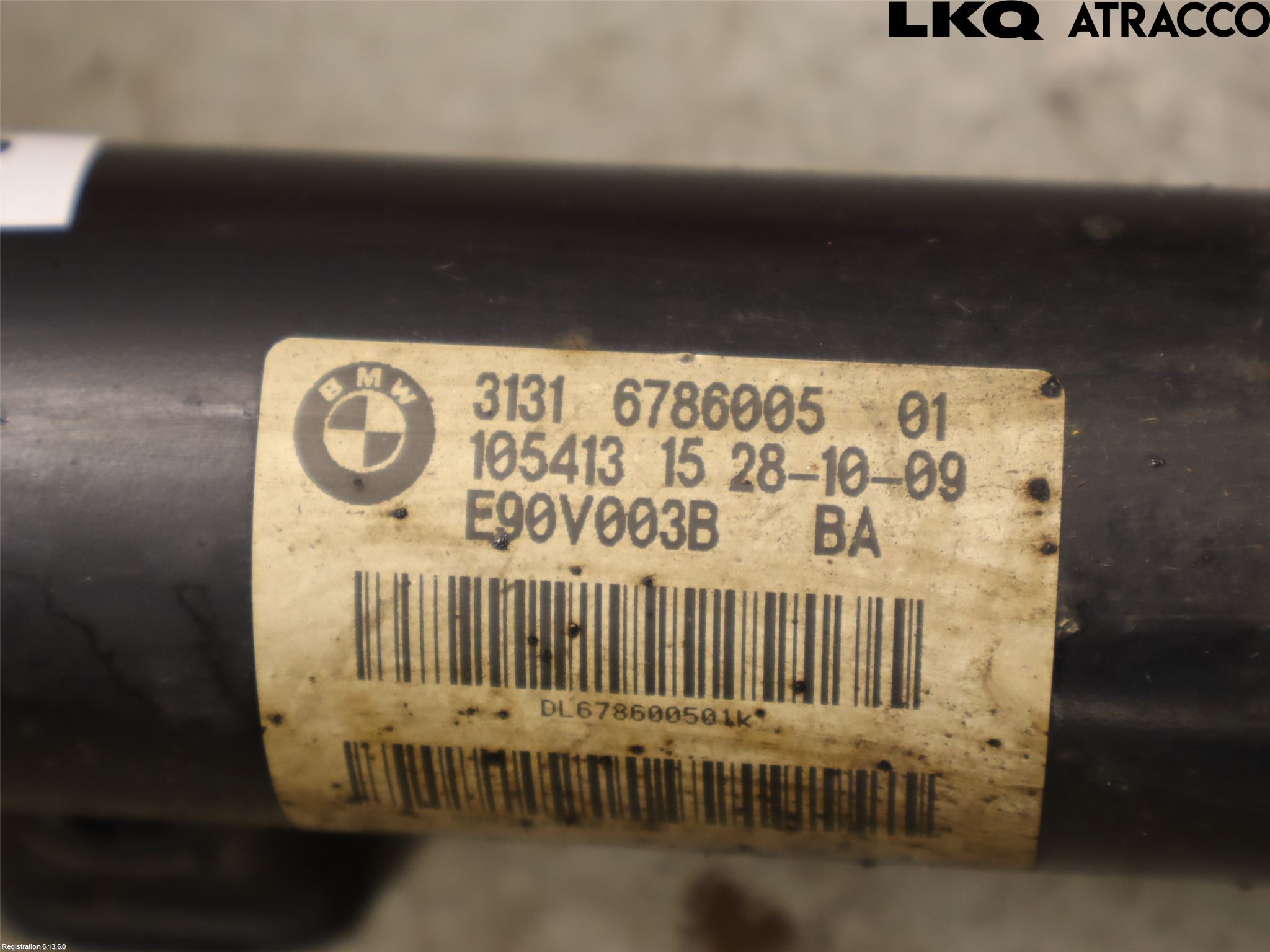 BMW 3 E90/91 SED/TOU 05-12 Fjäderben Fram Vänster