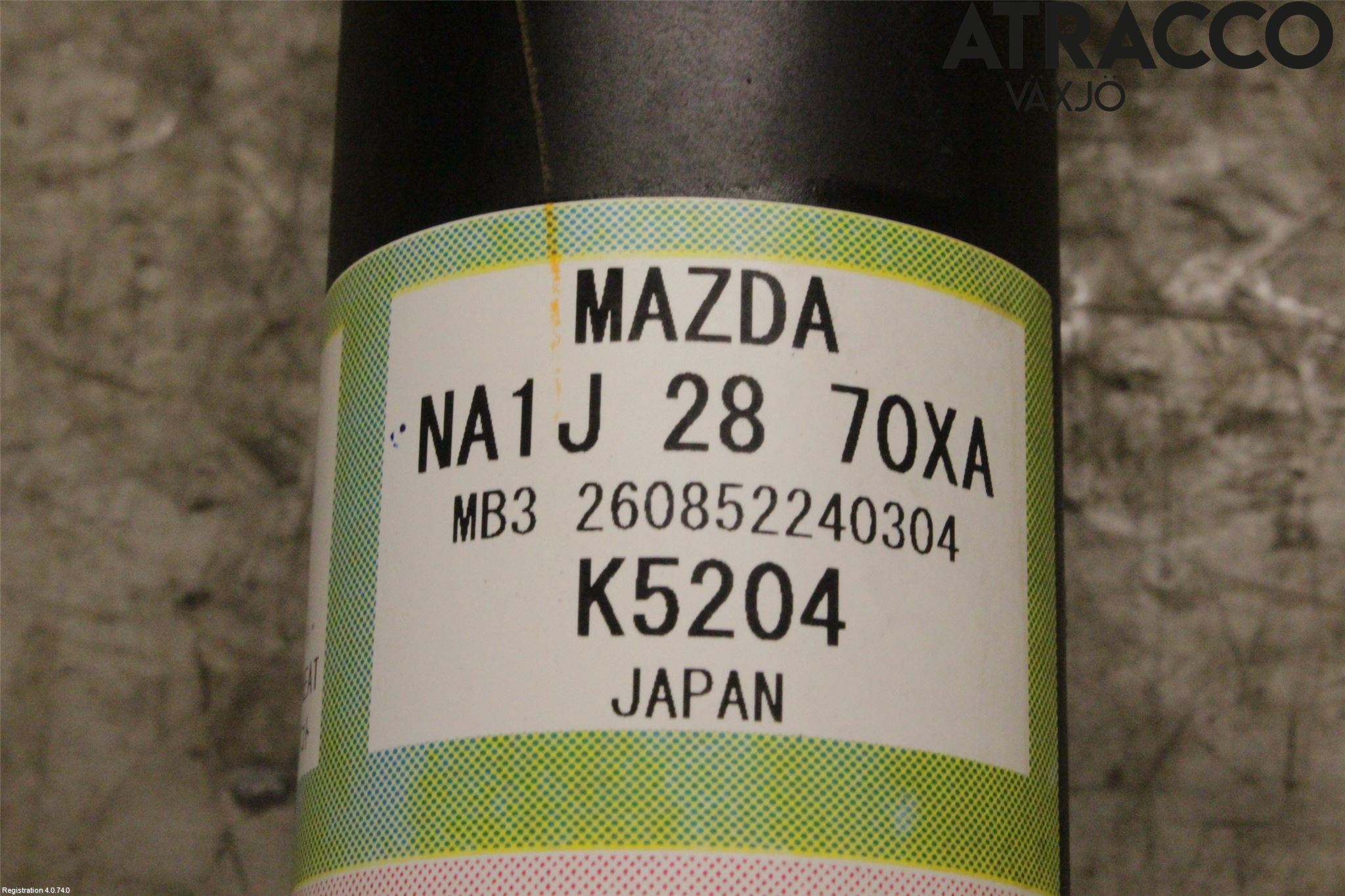 Mazda MX-5 IV (ND/ND2/ND3) MIATA 15- Fjäderben Bak Höger