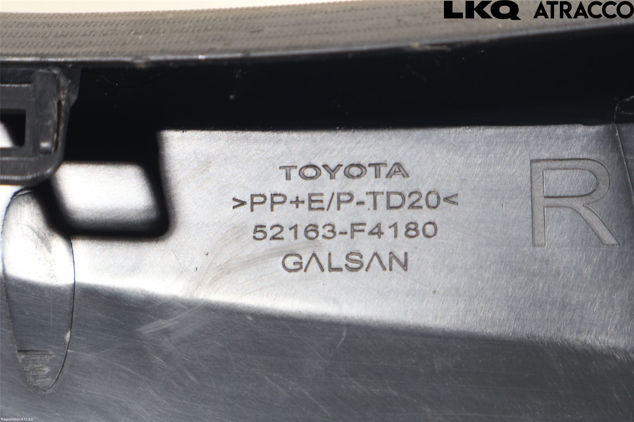 Toyota C-HR 24- Stötfångarlist Bak