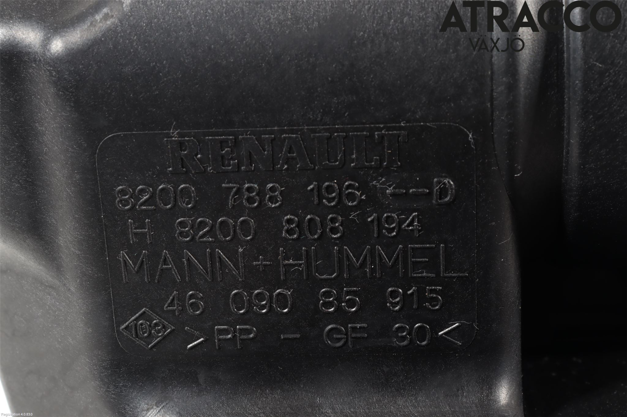 Renault KANGOO II 08-14 Luftrenare