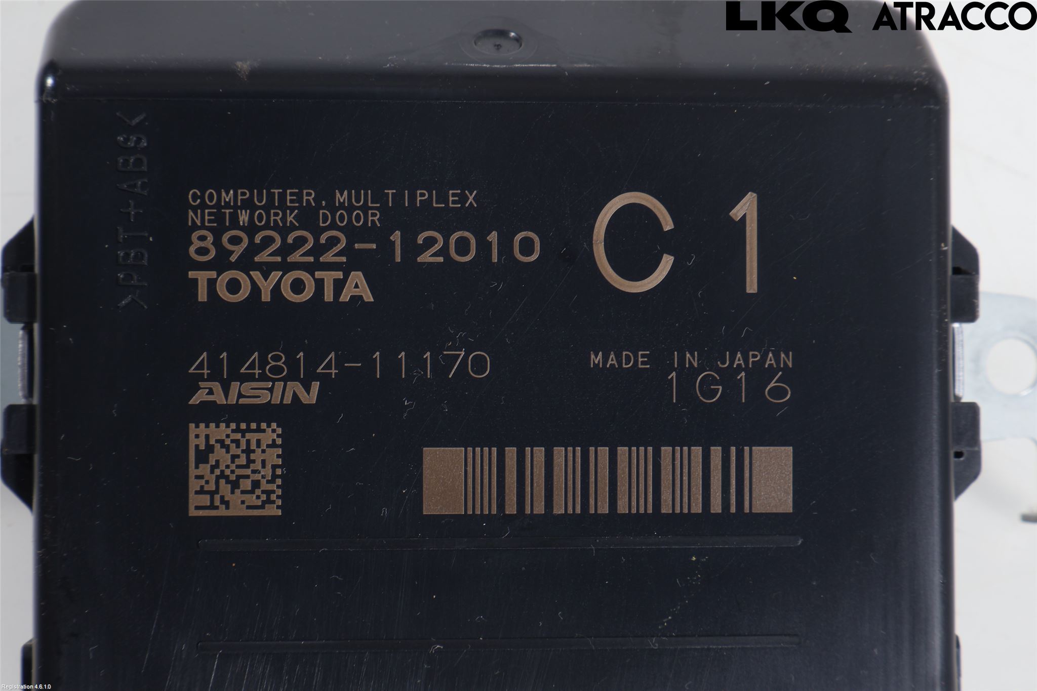 Toyota COROLLA 19- Styrenhet Baklucka