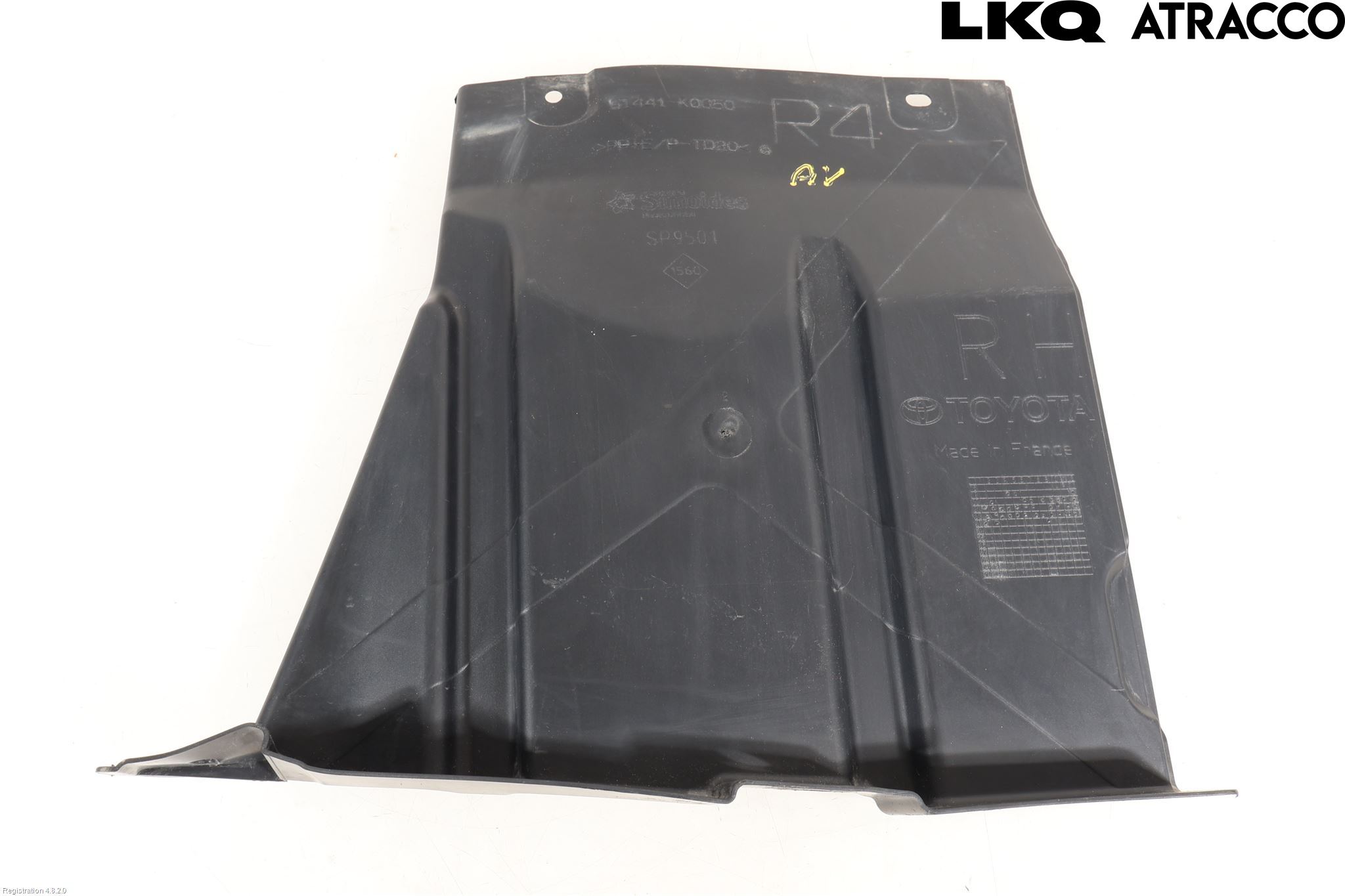 Mazda 2 KB Hybrid 22- Hasplåt Plåt-Plast